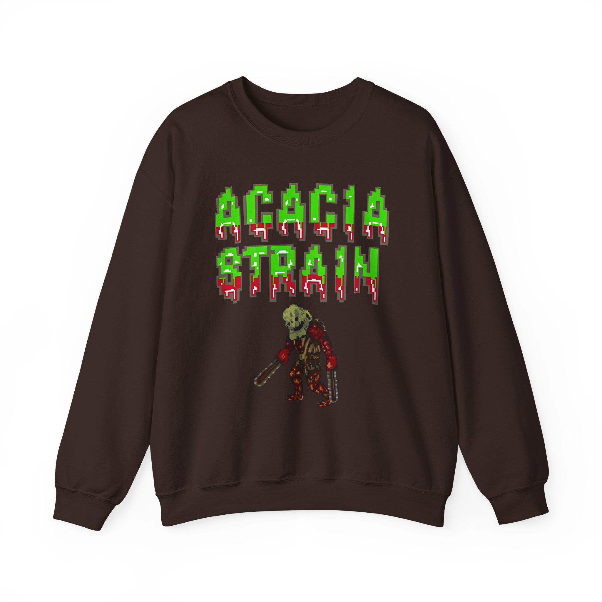 The Acacia Strain Splatterhouse Unisex Heavy Blendâ„¢ Crewneck Sweatshirt