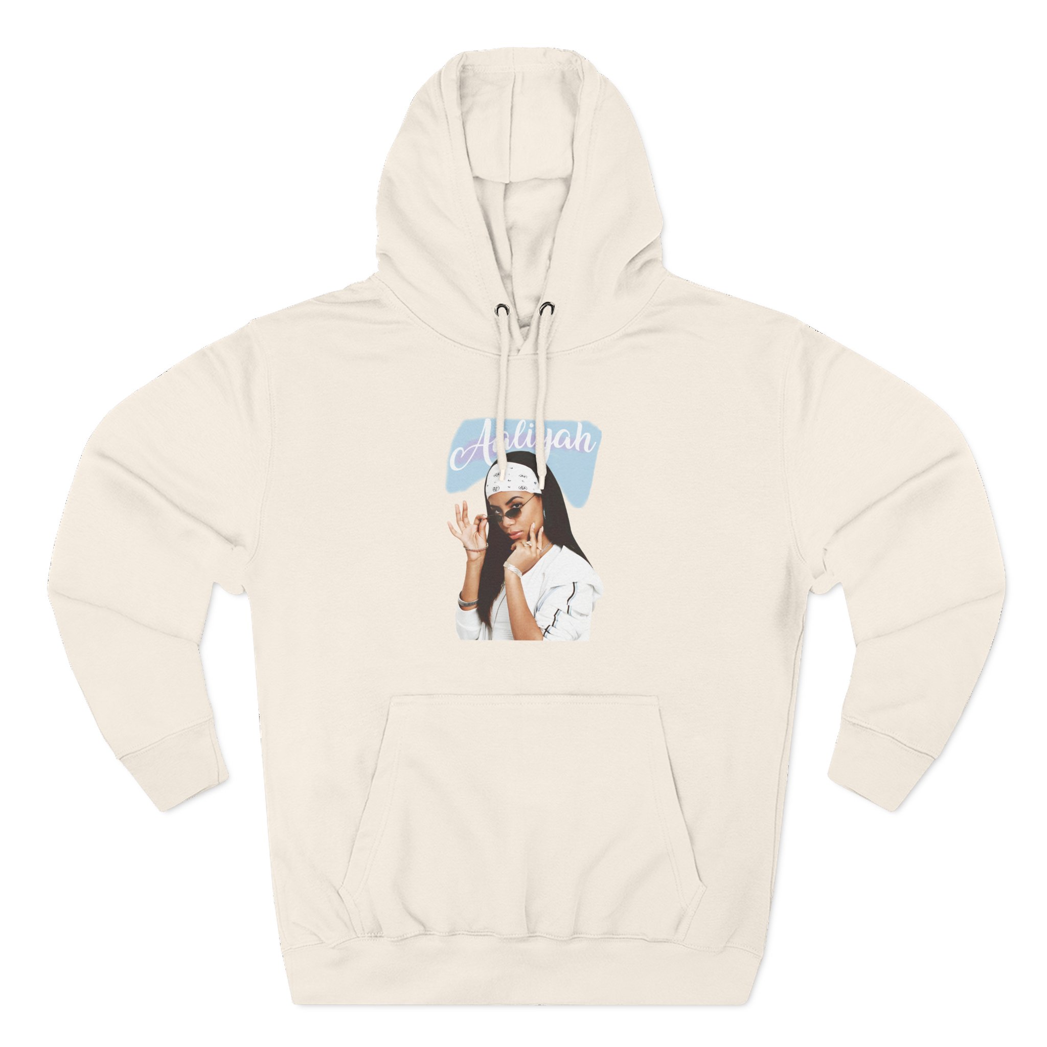 Aaliyah Three-Panel Fleece Hoodie