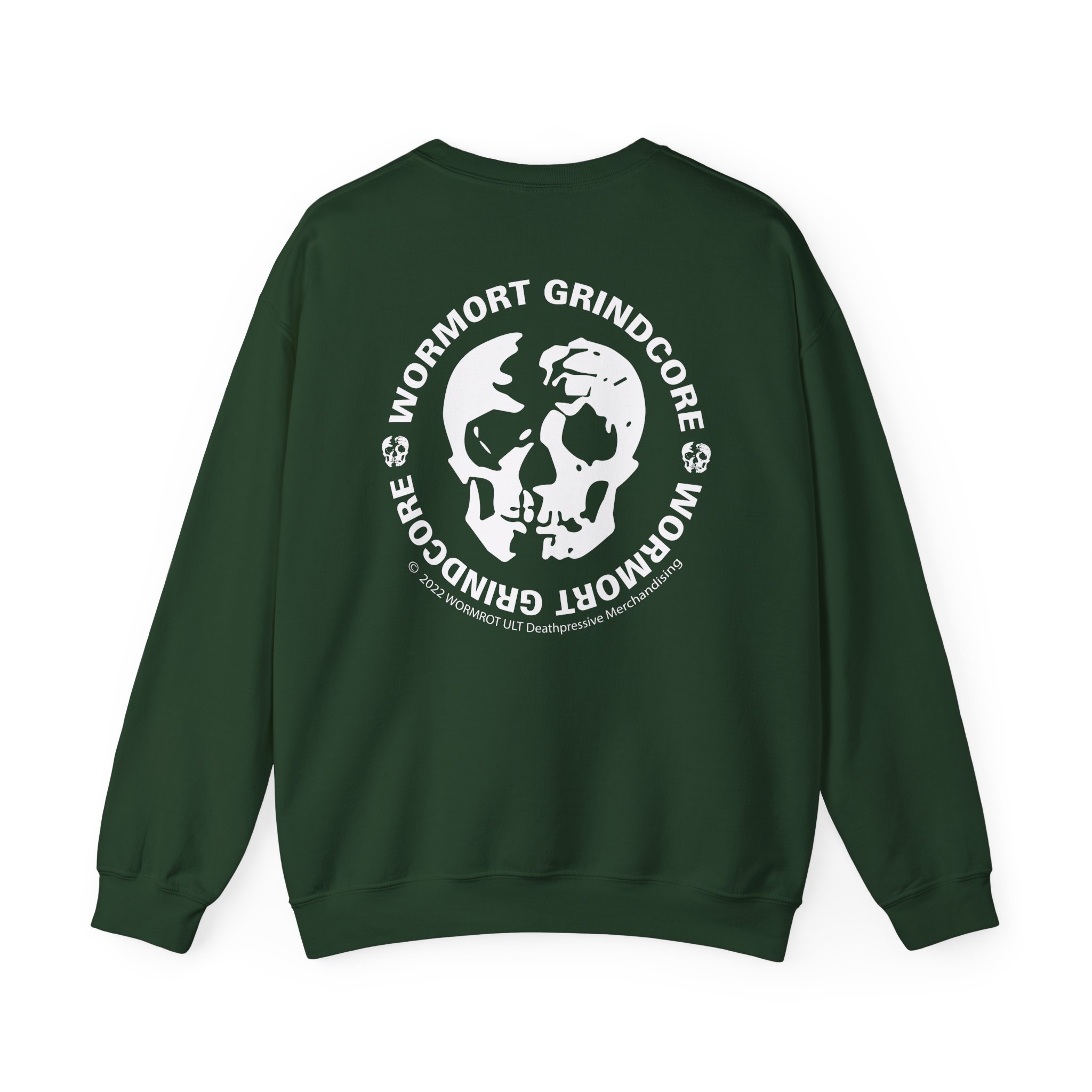 Wormrot in Grind We Rot Unisex Heavy Blendâ„¢ Crewneck Sweatshirt