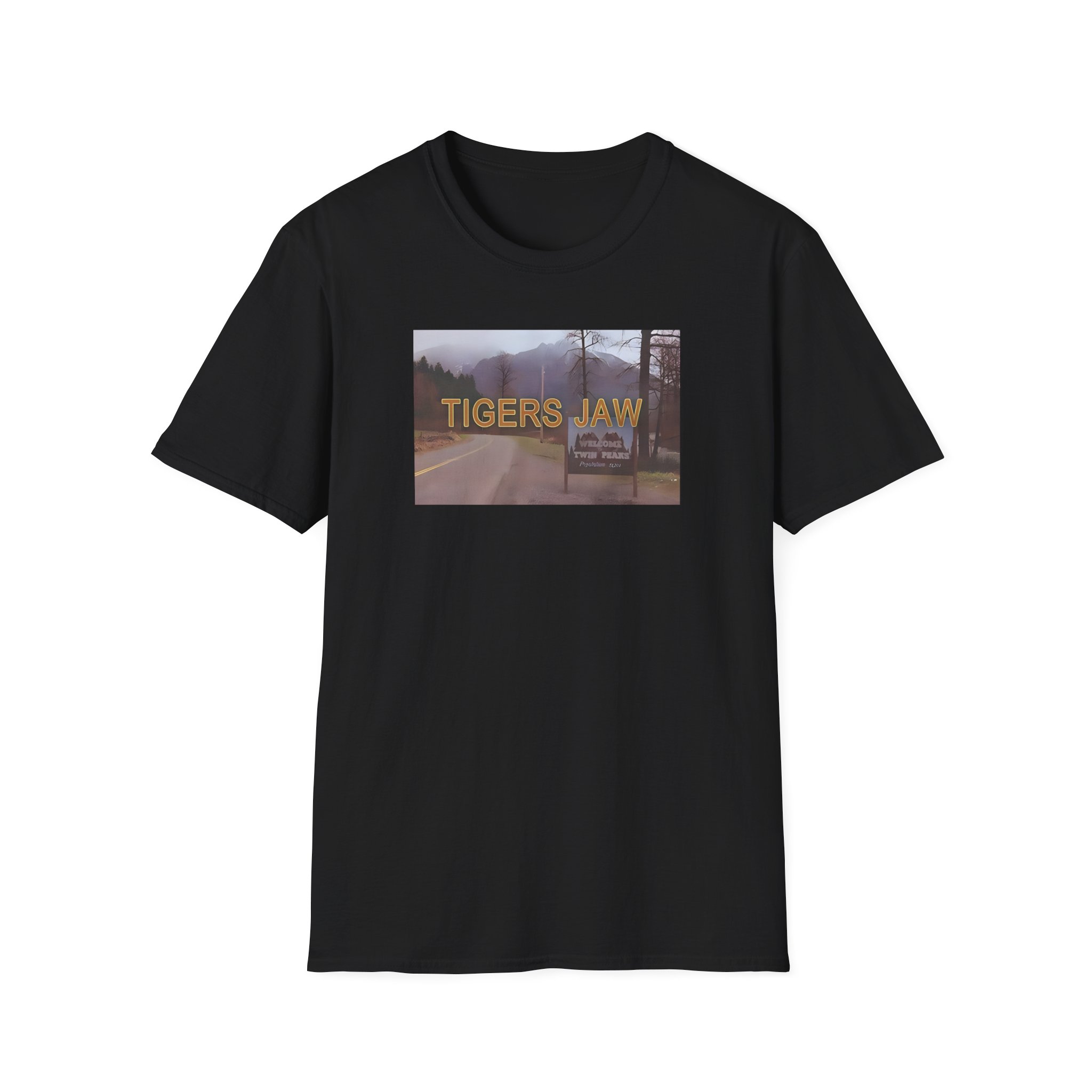 Tigers Jaw Twin Peaks Unisex Softstyle T-Shirt