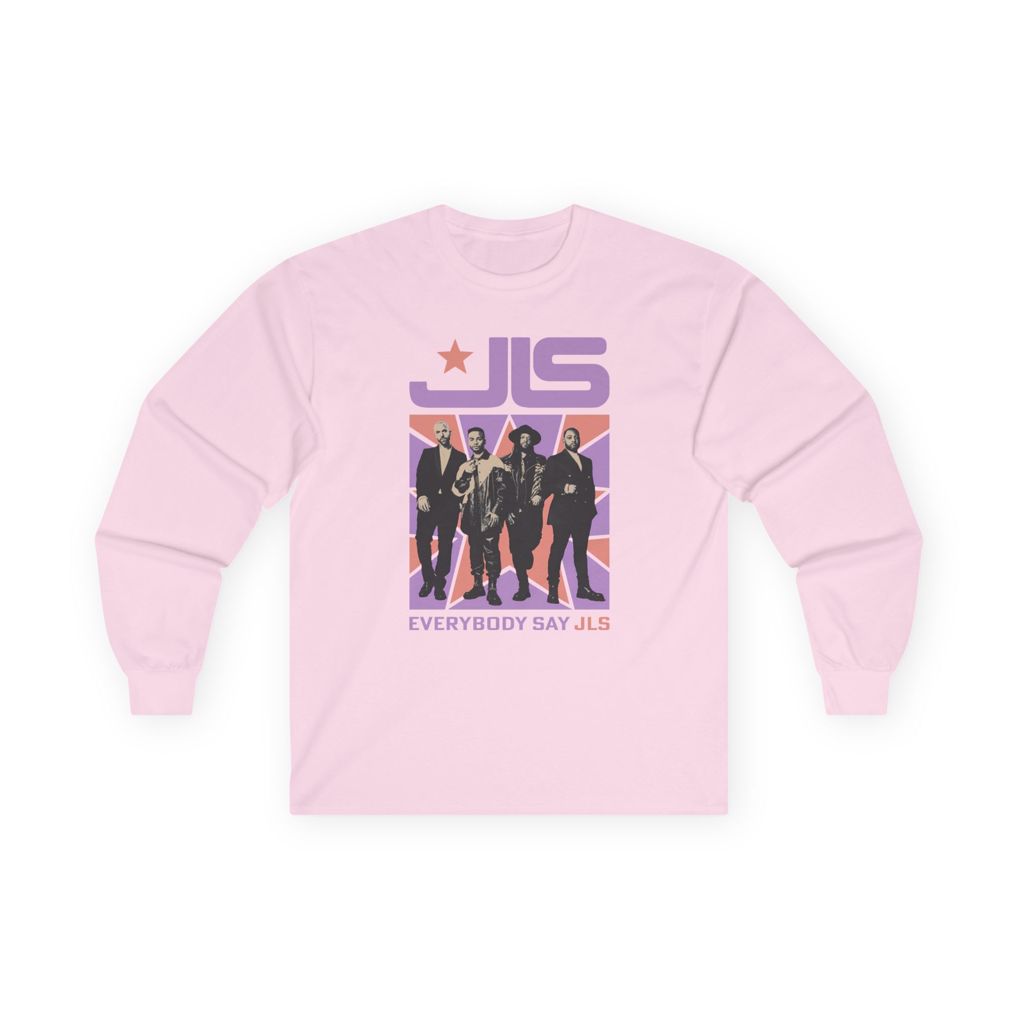 JLS, Everybody Say JLS Photo Star Unisex Ultra Cotton Long Sleeve Tee