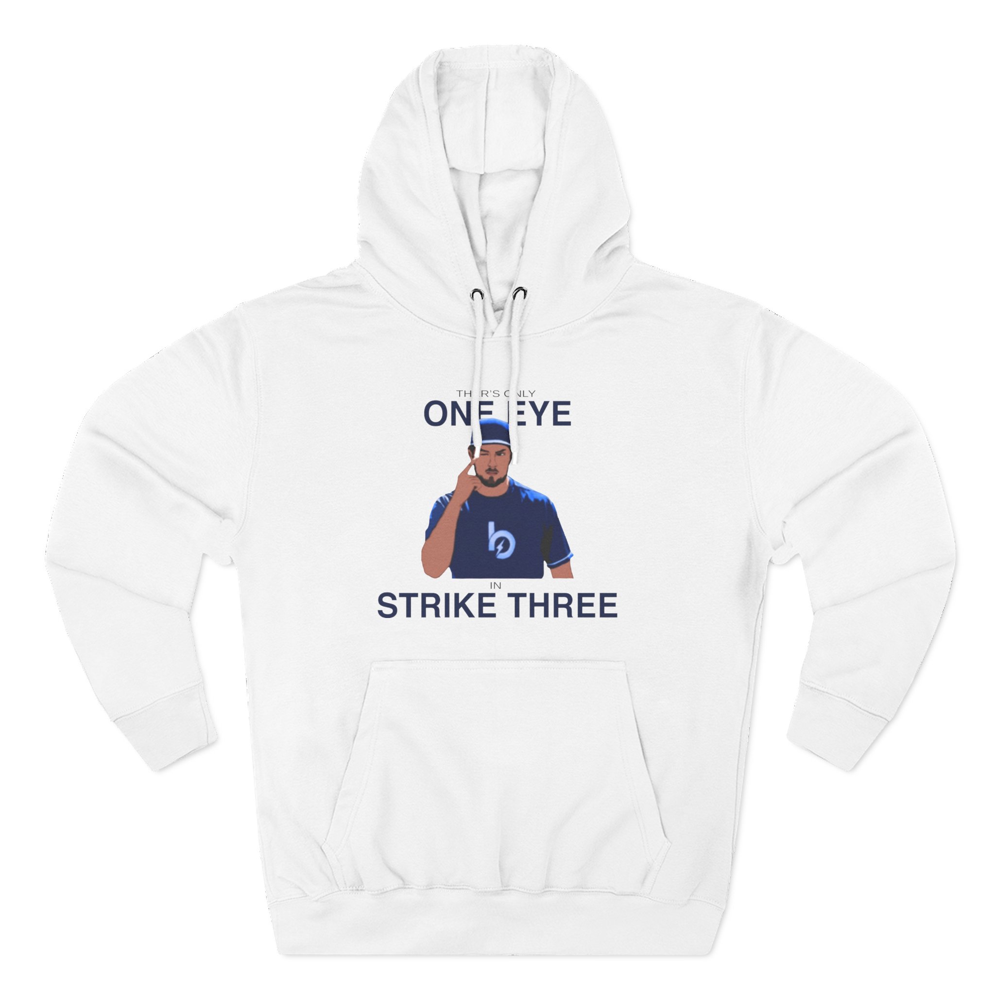 Trevor Bauer One Eye Strike Three Three-Panel Fleece Hoodie