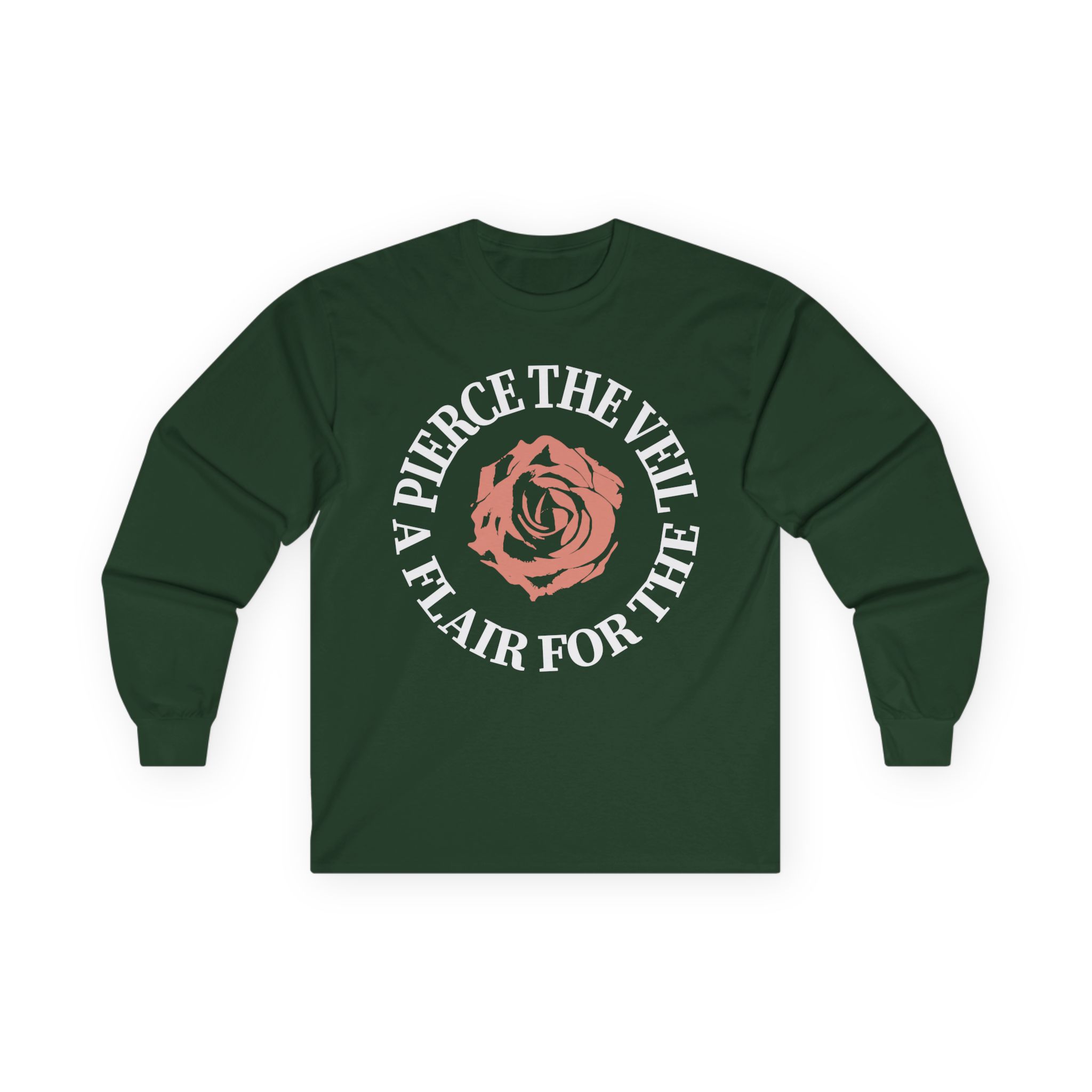 Pierce the Veil a Flair for the Dramatic Rose Unisex Ultra Cotton Long Sleeve Tee