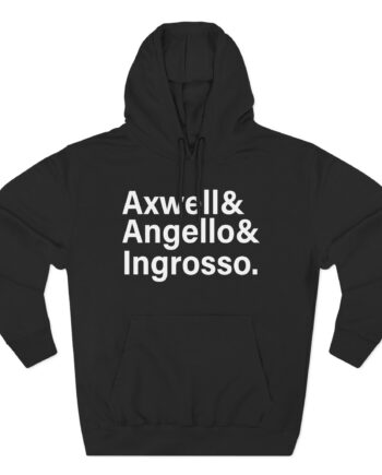 Axwell  Angello Ingrosso Three-Panel Fleece Hoodie