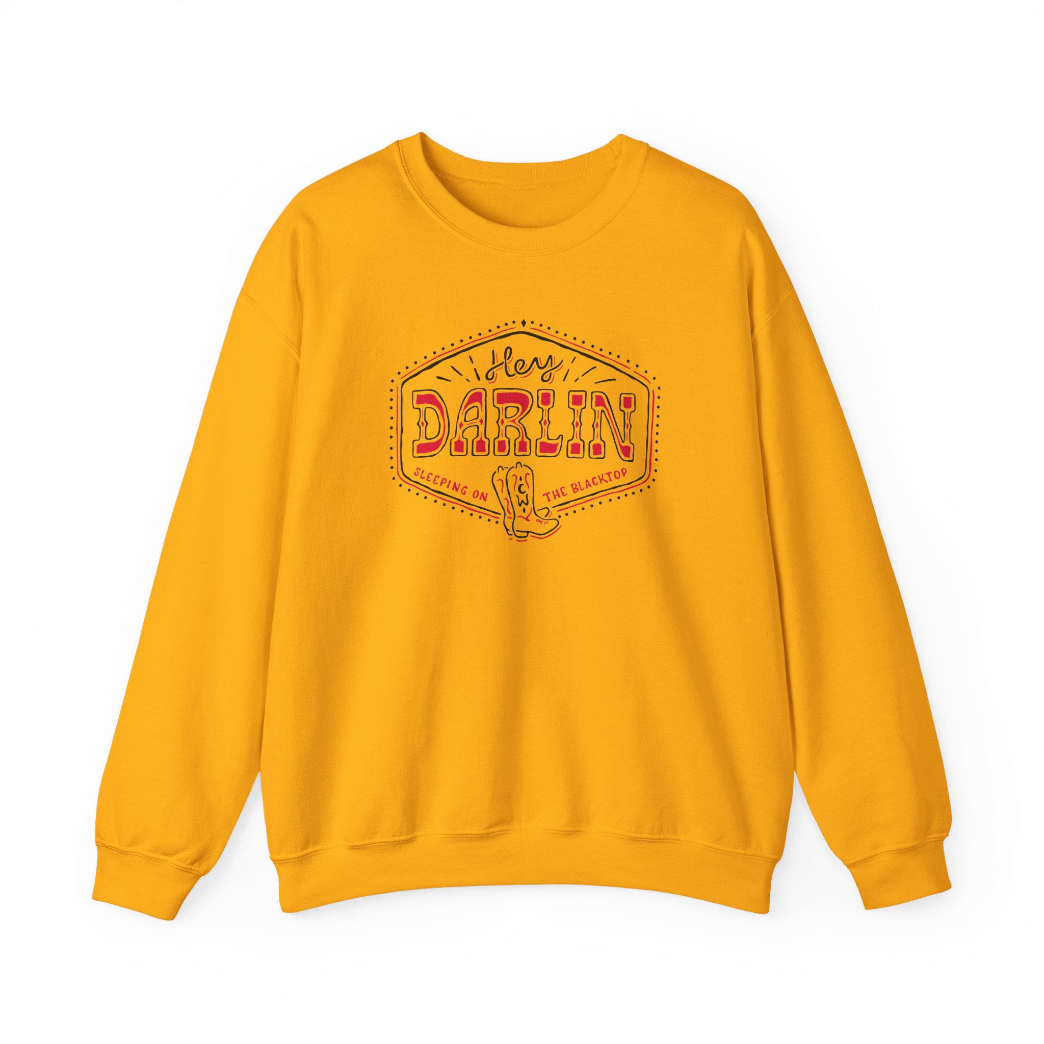 Colter Wall Hey Darlin Unisex Heavy Blendâ„¢ Crewneck Sweatshirt