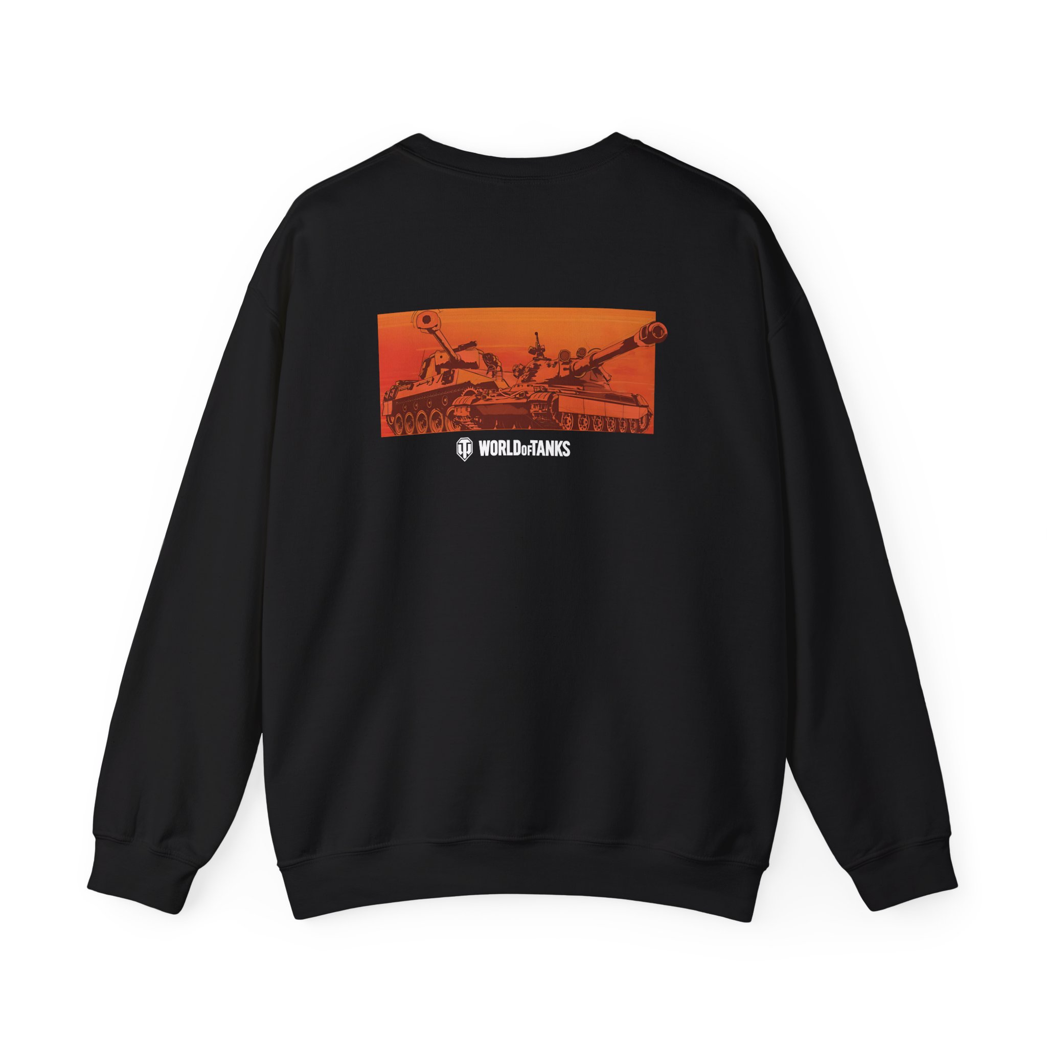 World of Tank Orange Sky Unisex Heavy Blendâ„¢ Crewneck Sweatshirt