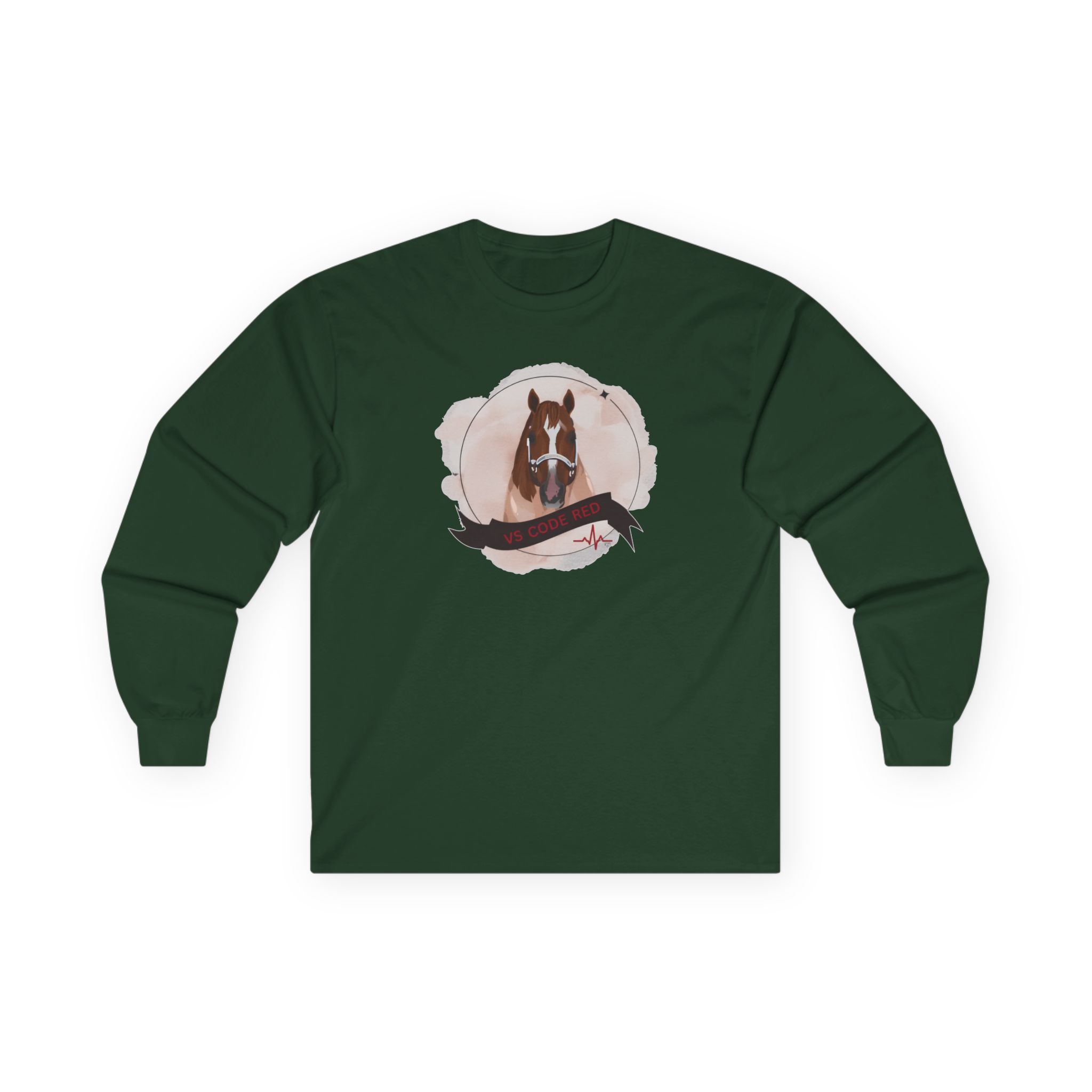 Katie Van Slyke VS Code Red Unisex Ultra Cotton Long Sleeve Tee