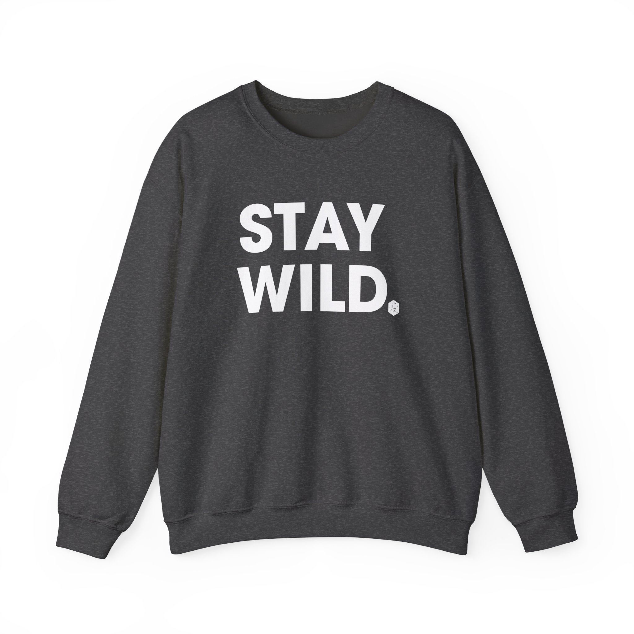 Wild Pink Stay Unisex Heavy Blendâ„¢ Crewneck Sweatshirt