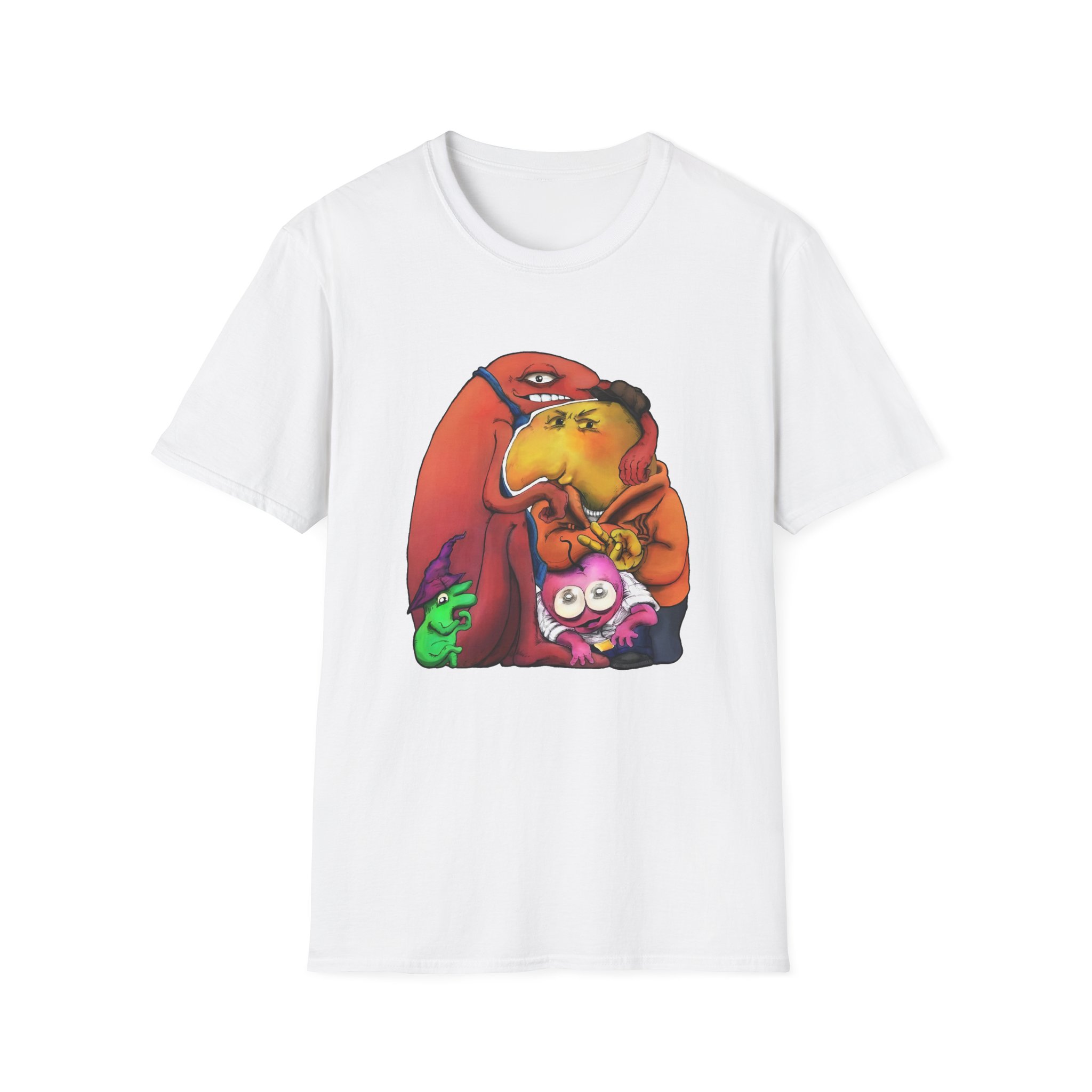 Smiling Friends Unisex Softstyle T-shirt