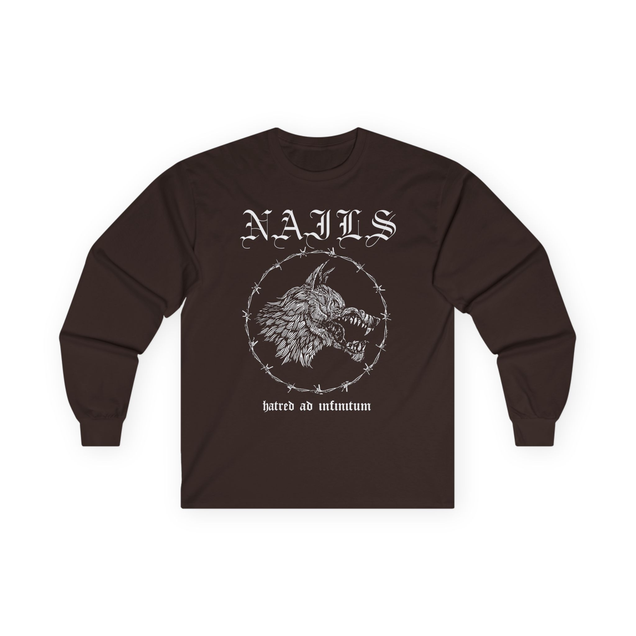Nails Hatred Dog Unisex Ultra Cotton Long Sleeve Tee