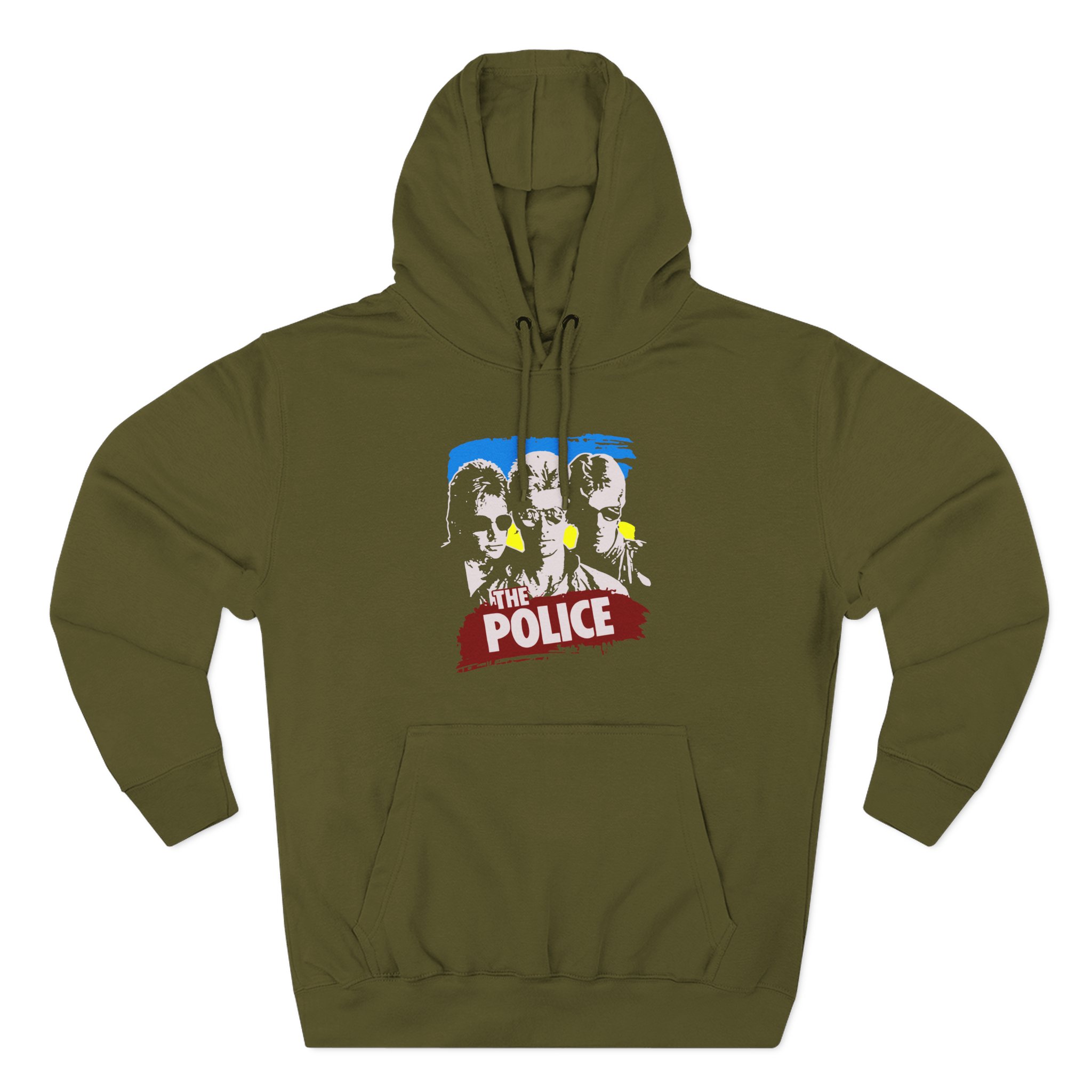 Depeche Mode the Police Sting Three-Panel Fleece Hoodie