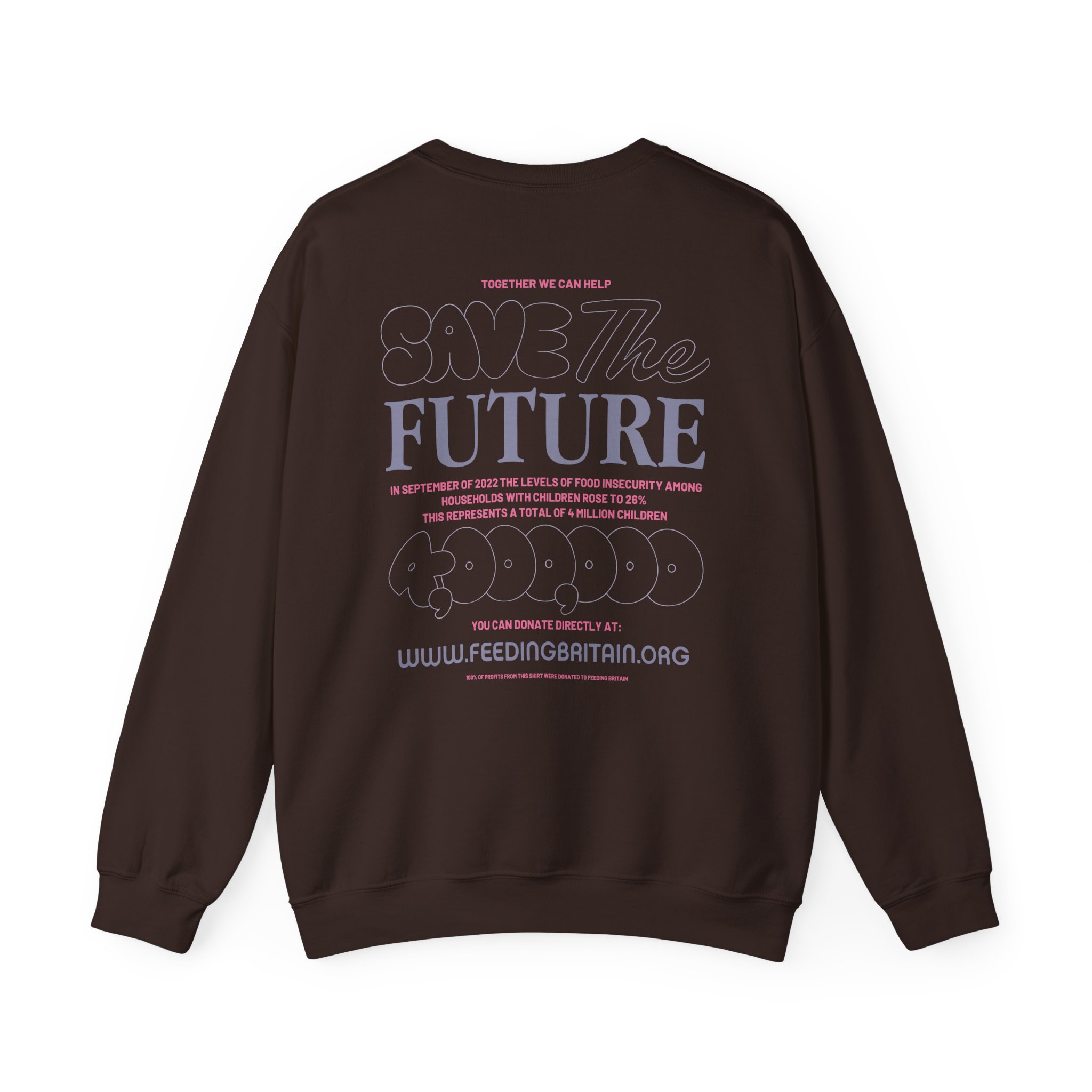 Zayn Malik Zayn X Feeding Britain Future Unisex Heavy Blendâ„¢ Crewneck Sweatshirt