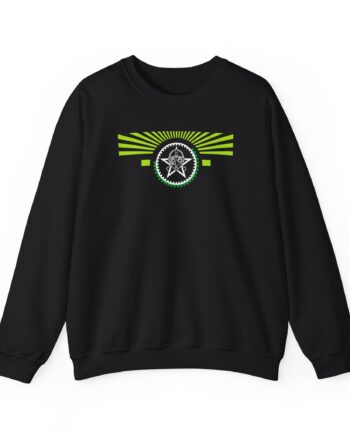 The Sisters of Mercy Green Rays Unisex Heavy Blend™ Crewneck Sweatshirt