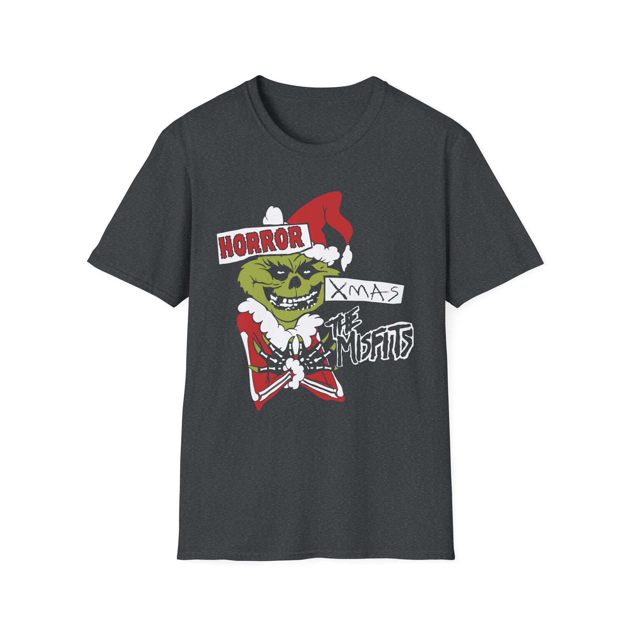 Misfits Horror Xmas Unisex Softstyle T-Shirt