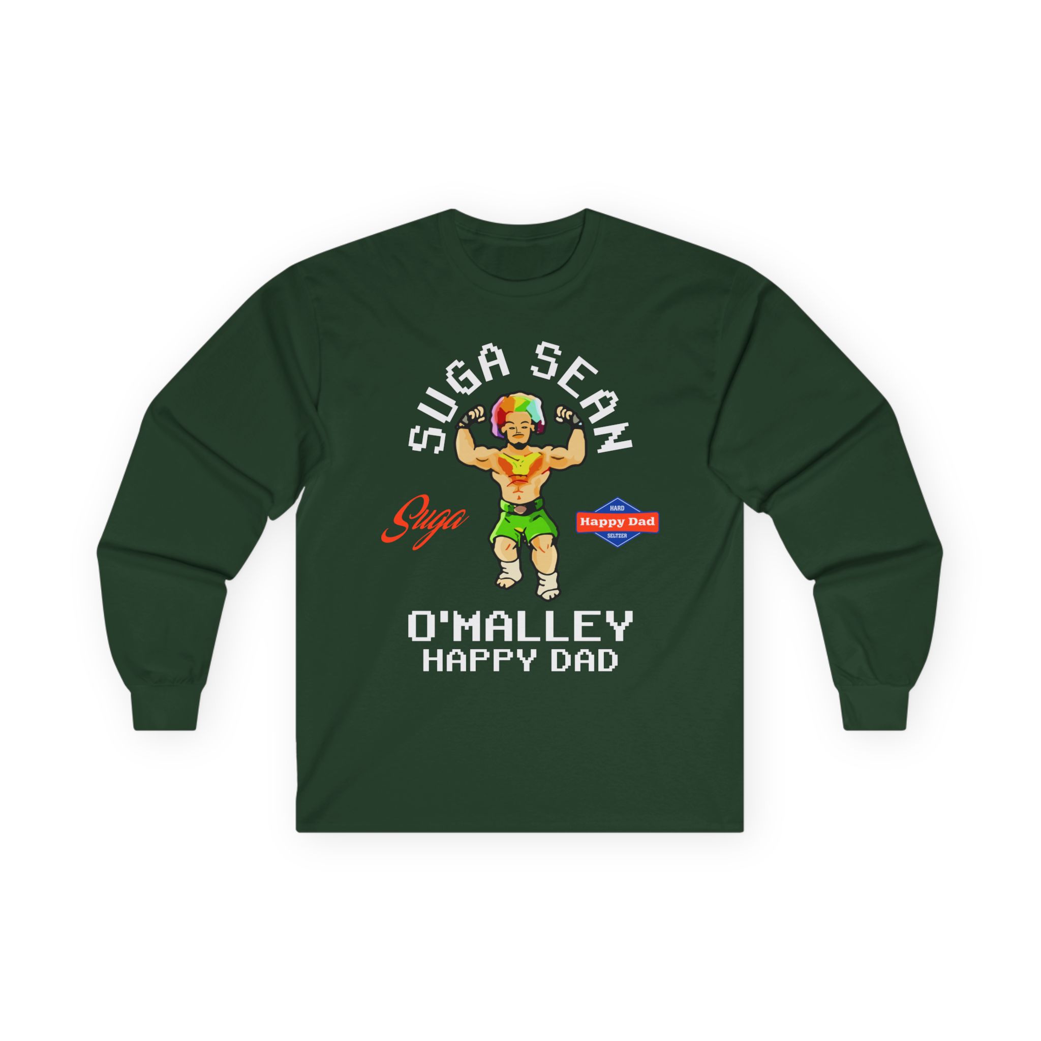 Suga Sean Happy Dad X Action Figure Unisex Ultra Cotton Long Sleeve Tee