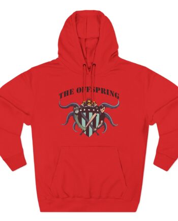 The Offspring Crest Three-Panel Fleece Hoodie