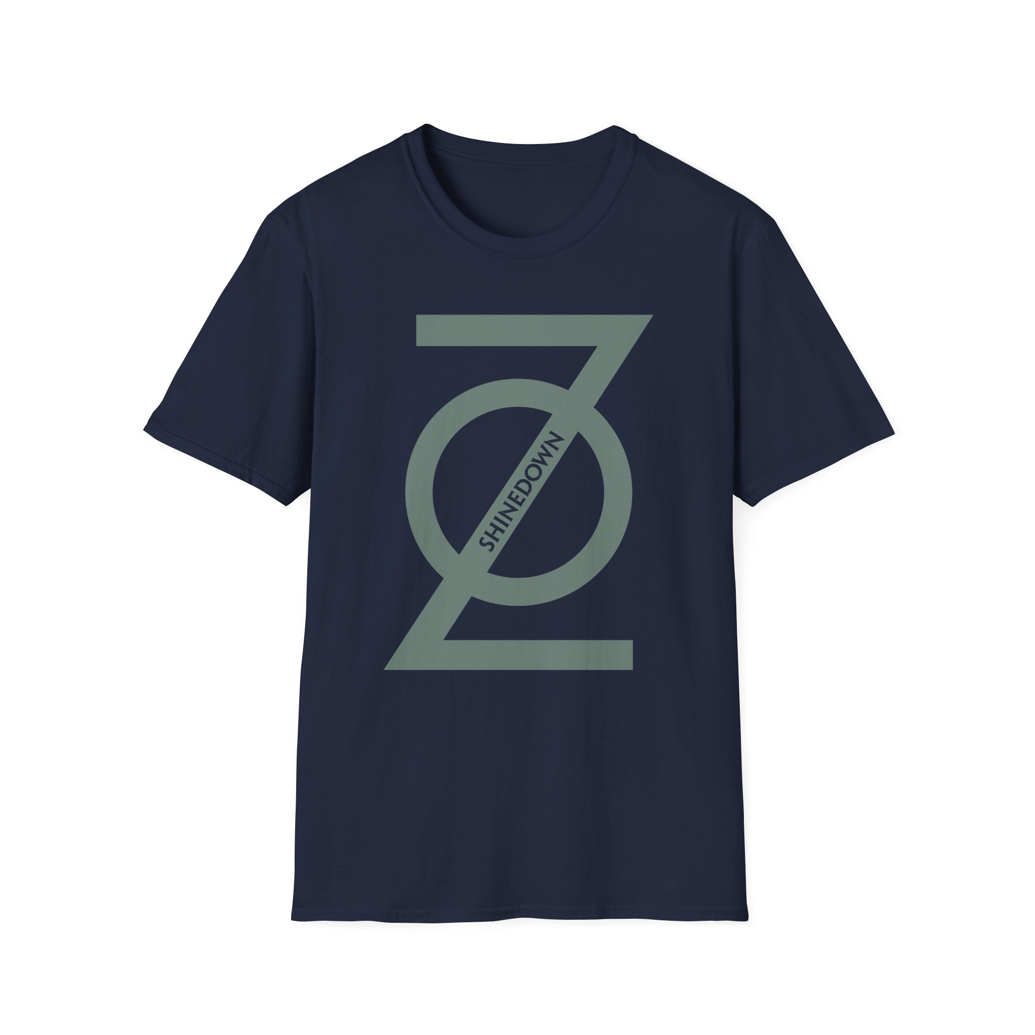 Shinedown Secondary Z Logo Unisex Softstyle T-Shirt