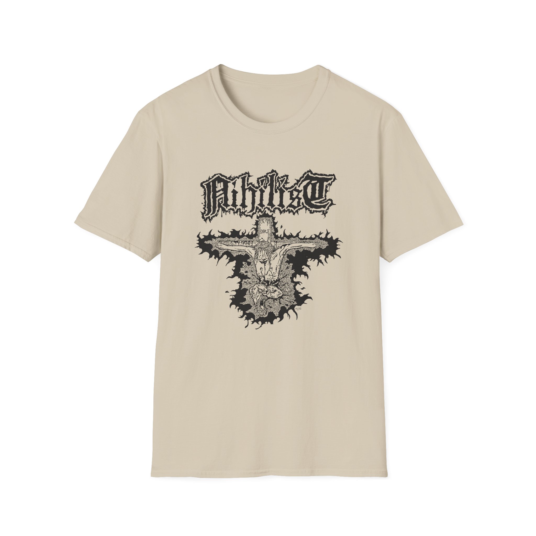 Entombed Nihilist Cross Unisex Softstyle T-Shirt