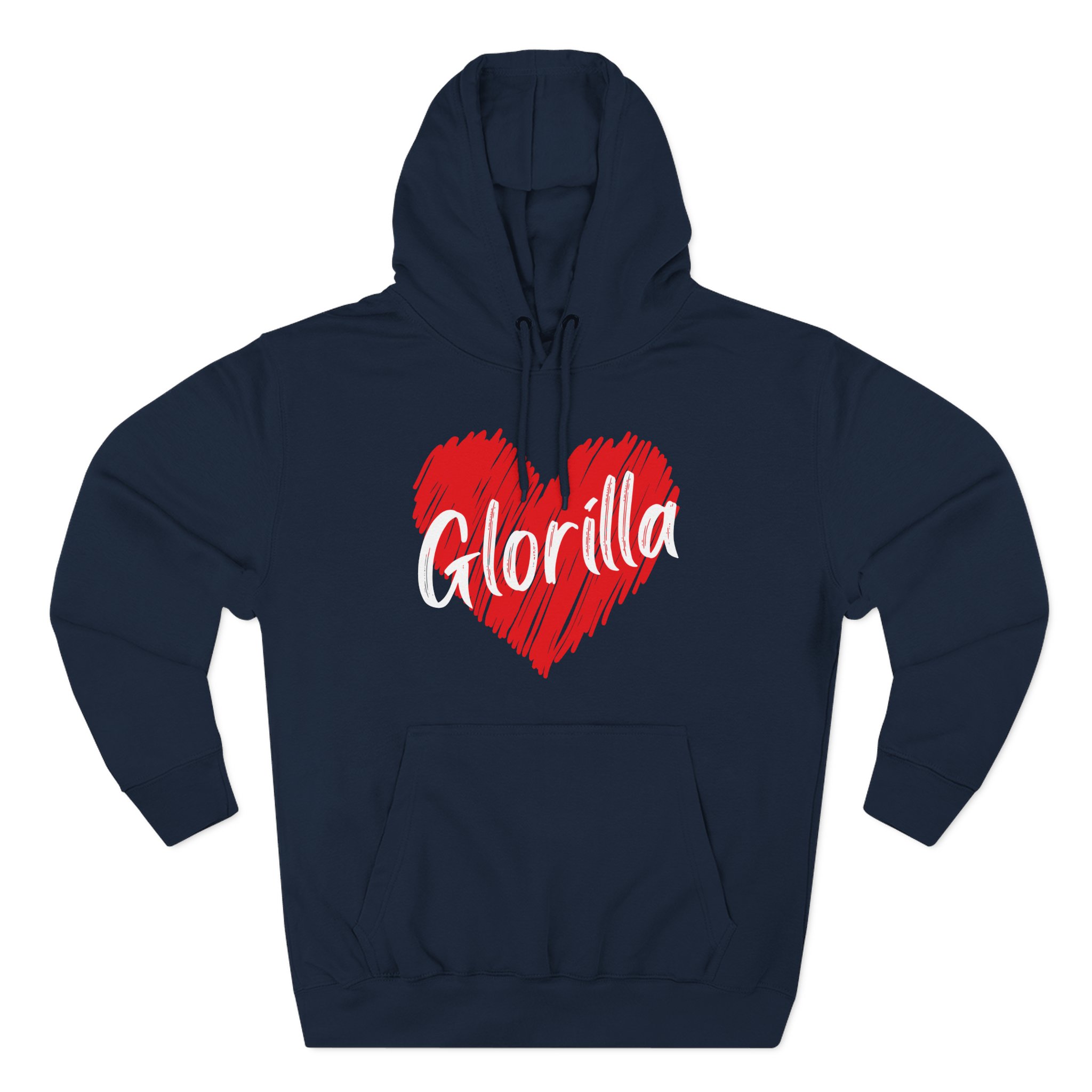 I Love Glorilla Three-Panel Fleece Hoodie