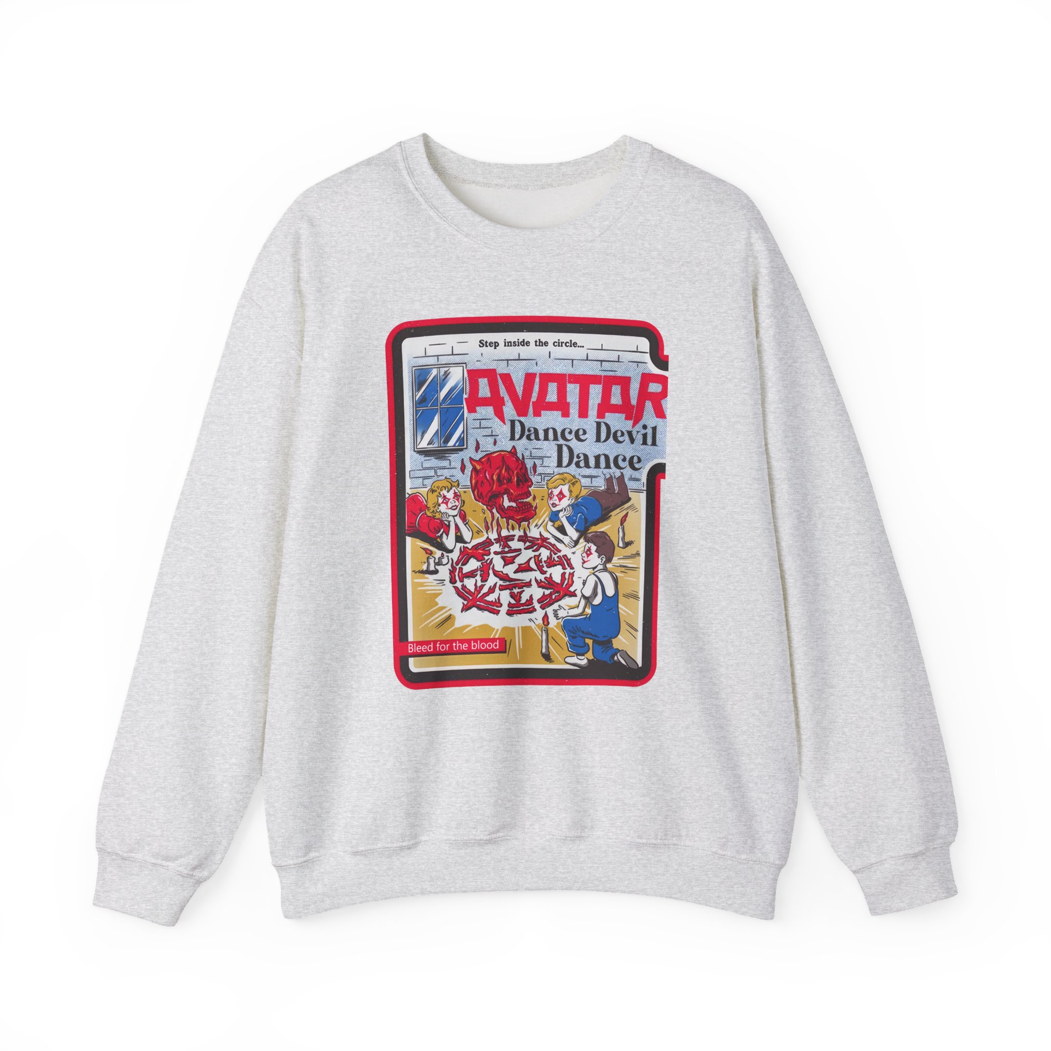 Avatar Band Ritual Ringer Unisex Heavy Blendâ„¢ Crewneck Sweatshirt