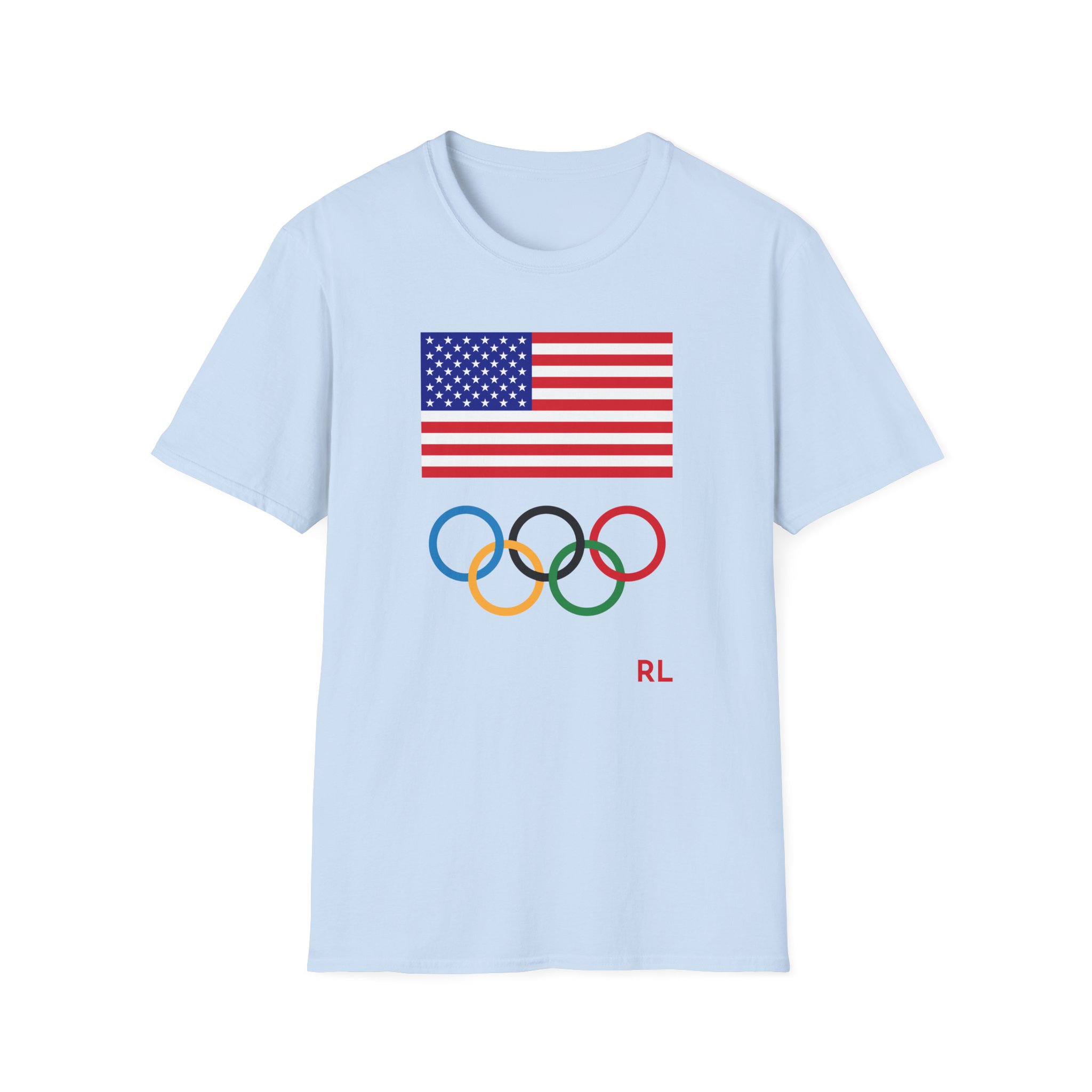 Nina Dobrev Polo Falph Lauren Team Usa Unisex Softstyle T-Shirt