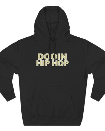 Upchurch Dooin Hip Hop Three-Panel Fleece Hoodie