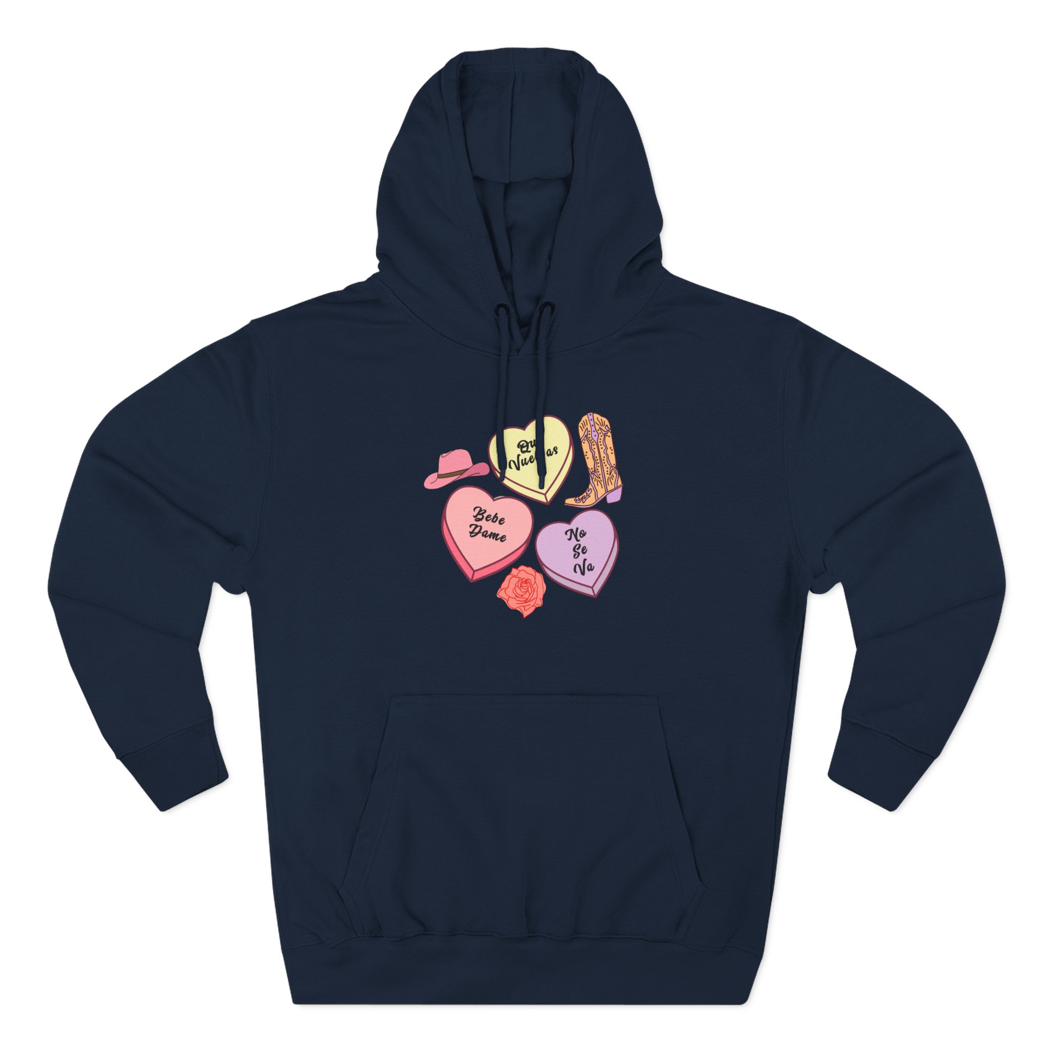 Grupo Frontera Cute Fan Three-Panel Fleece Hoodie