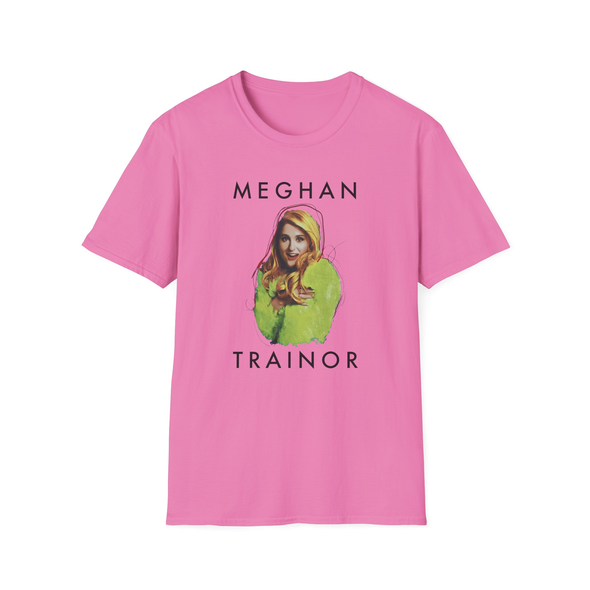 Meghan Trainor Title Pose Girls Unisex Softstyle T-Shirt