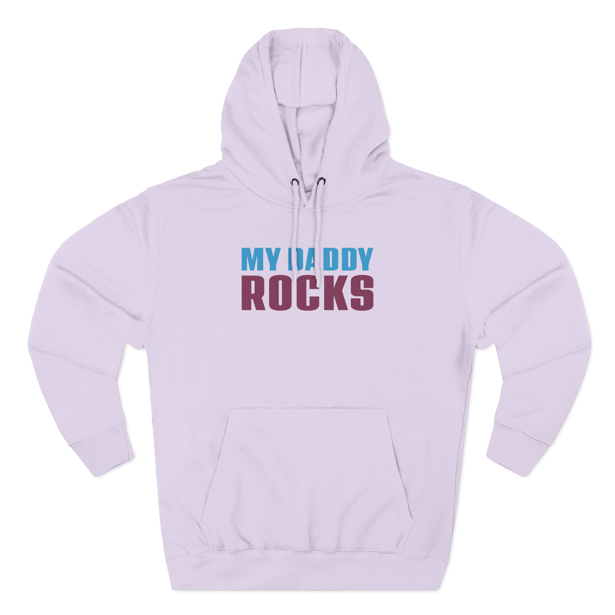 JLS My Daddy Rocks Three-Panel Fleece Hoodie