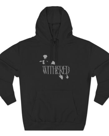 D4vd WITHERED Three-Panel Fleece Hoodie