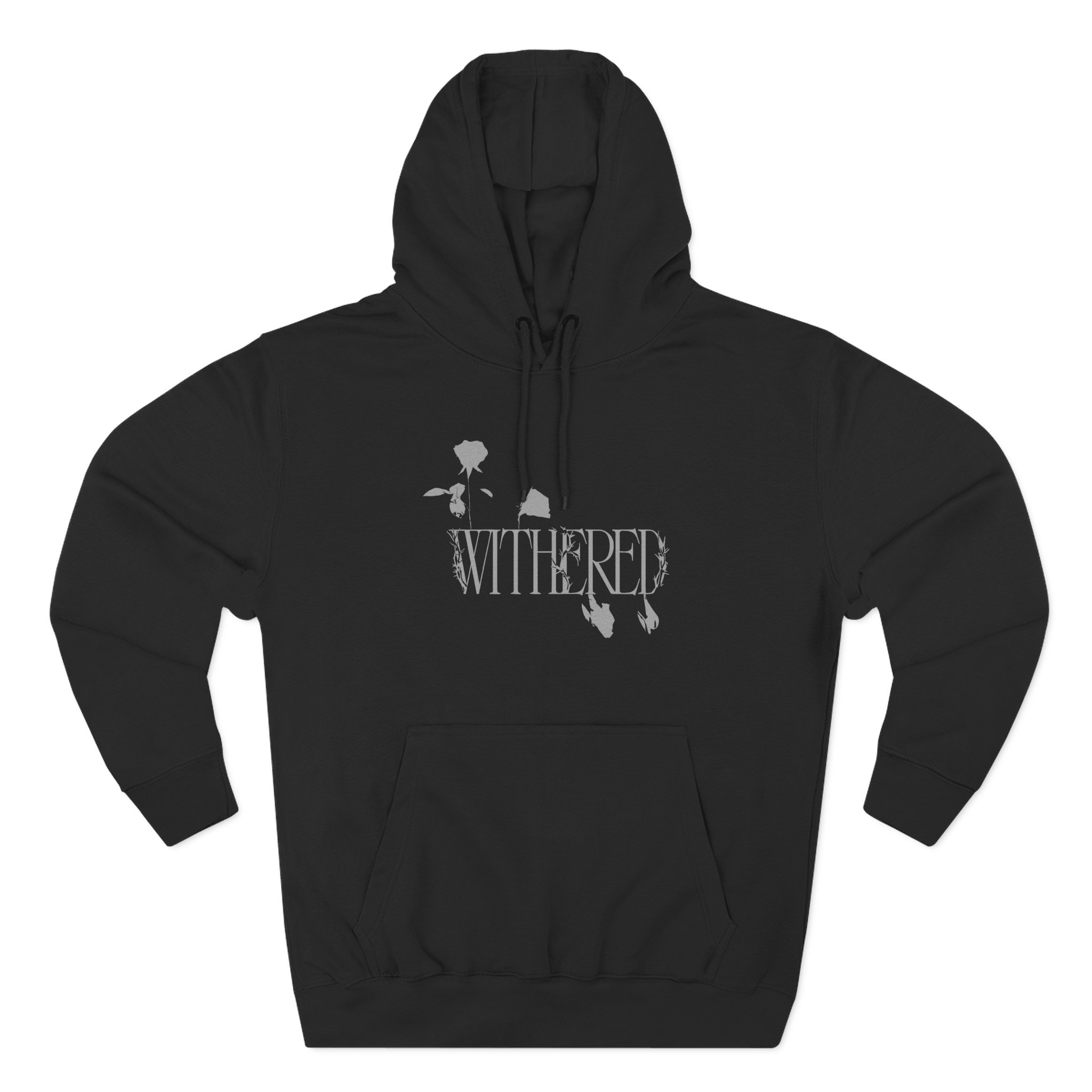 D4vd WITHERED Three-Panel Fleece Hoodie