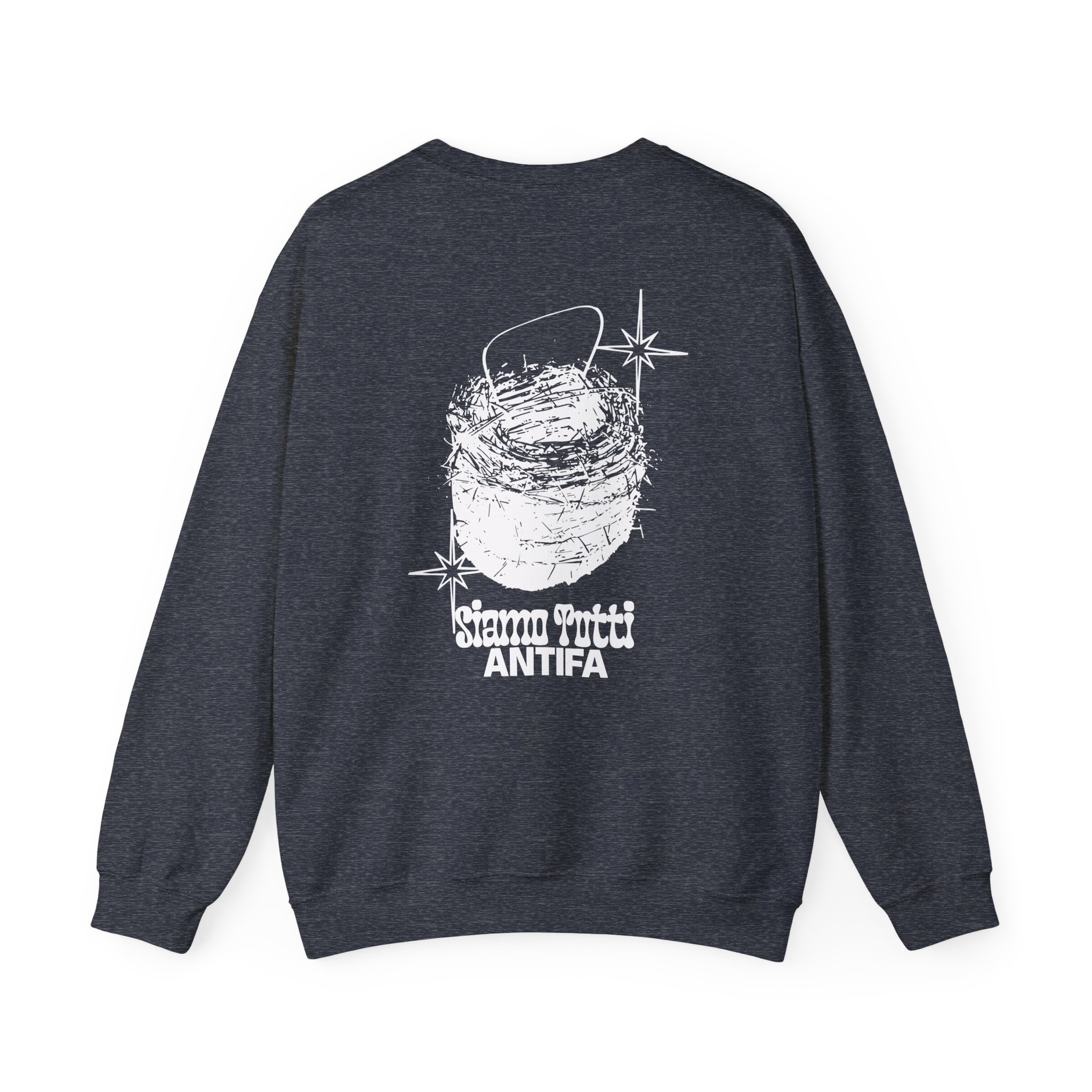 Disarstar Siamo Tutti Antifa Unisex Heavy Blendâ„¢ Crewneck Sweatshirt