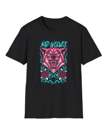 Bad Wolves Wolf in Vines Unisex Softstyle T-Shirt