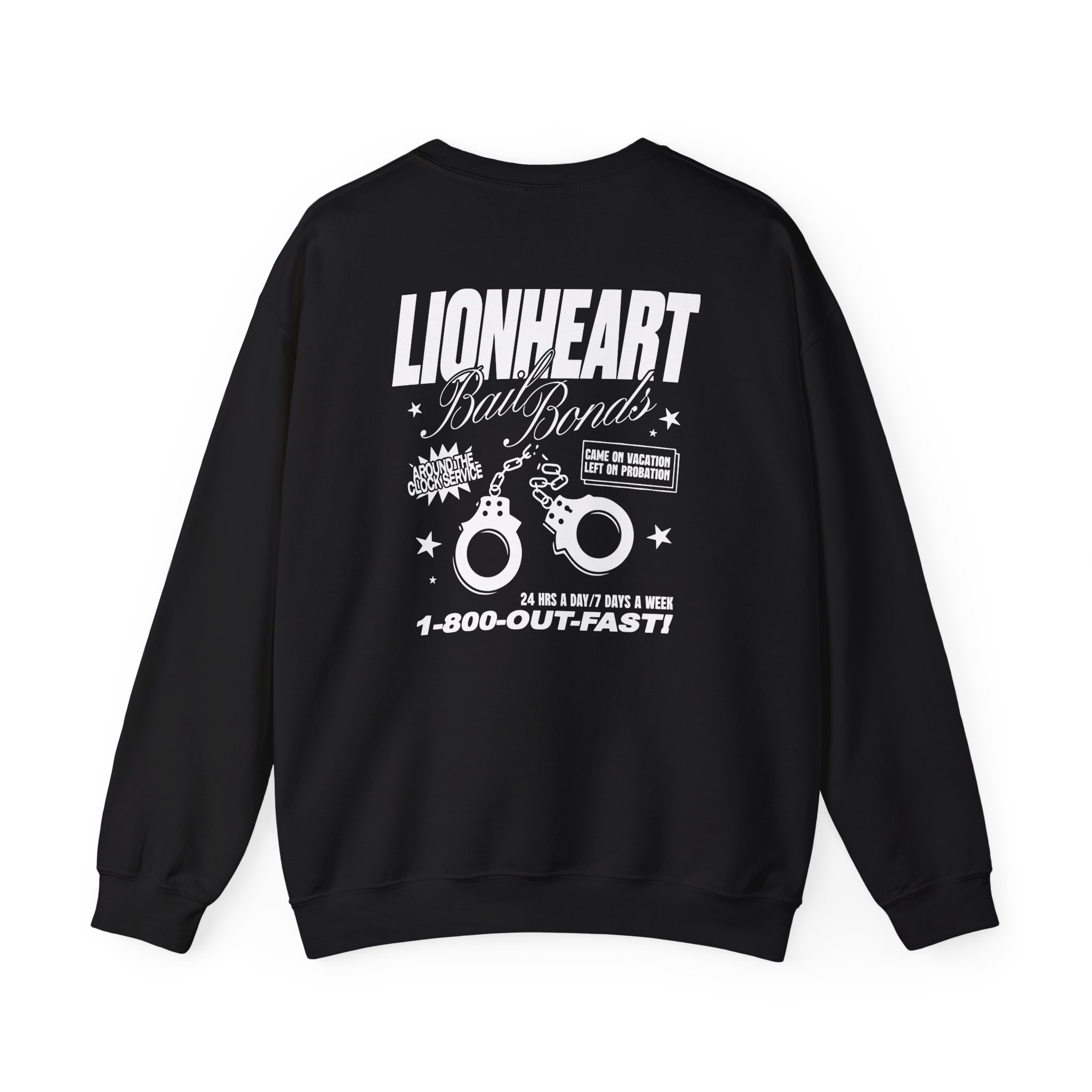 Lionheart "Bail Bonds" Unisex Heavy Blendâ„¢ Crewneck Sweatshirt
