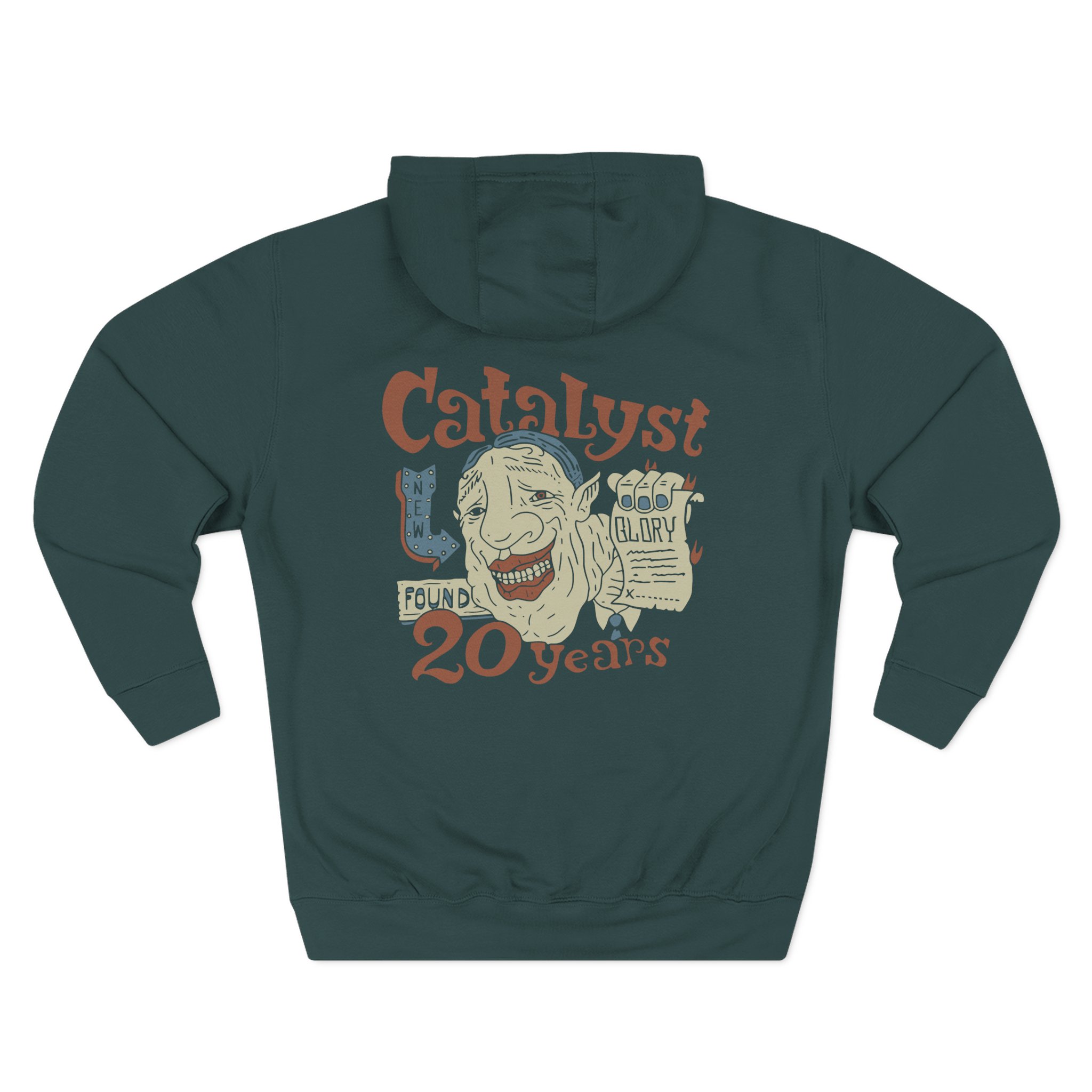 New Found Glory Catalyst 20 Year Three-Panel Fleece Hoodie