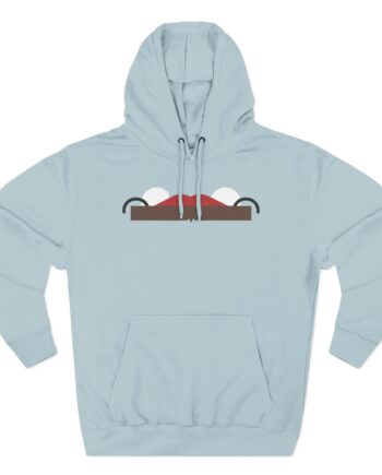 Poofesure Three-Panel Fleece Hoodie