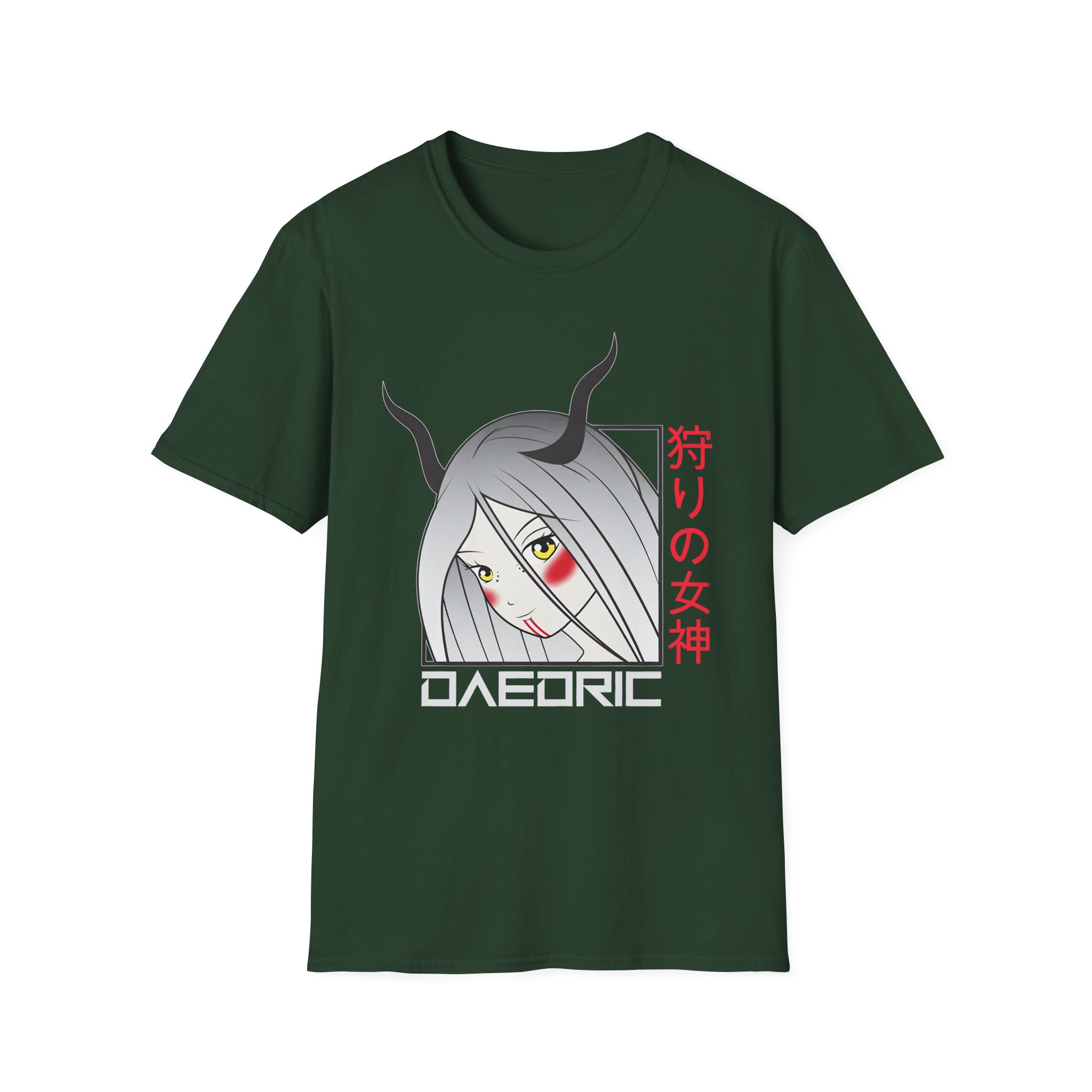 Daedric Goddess of the Hunt Anime Unisex Softstyle T-Shirt