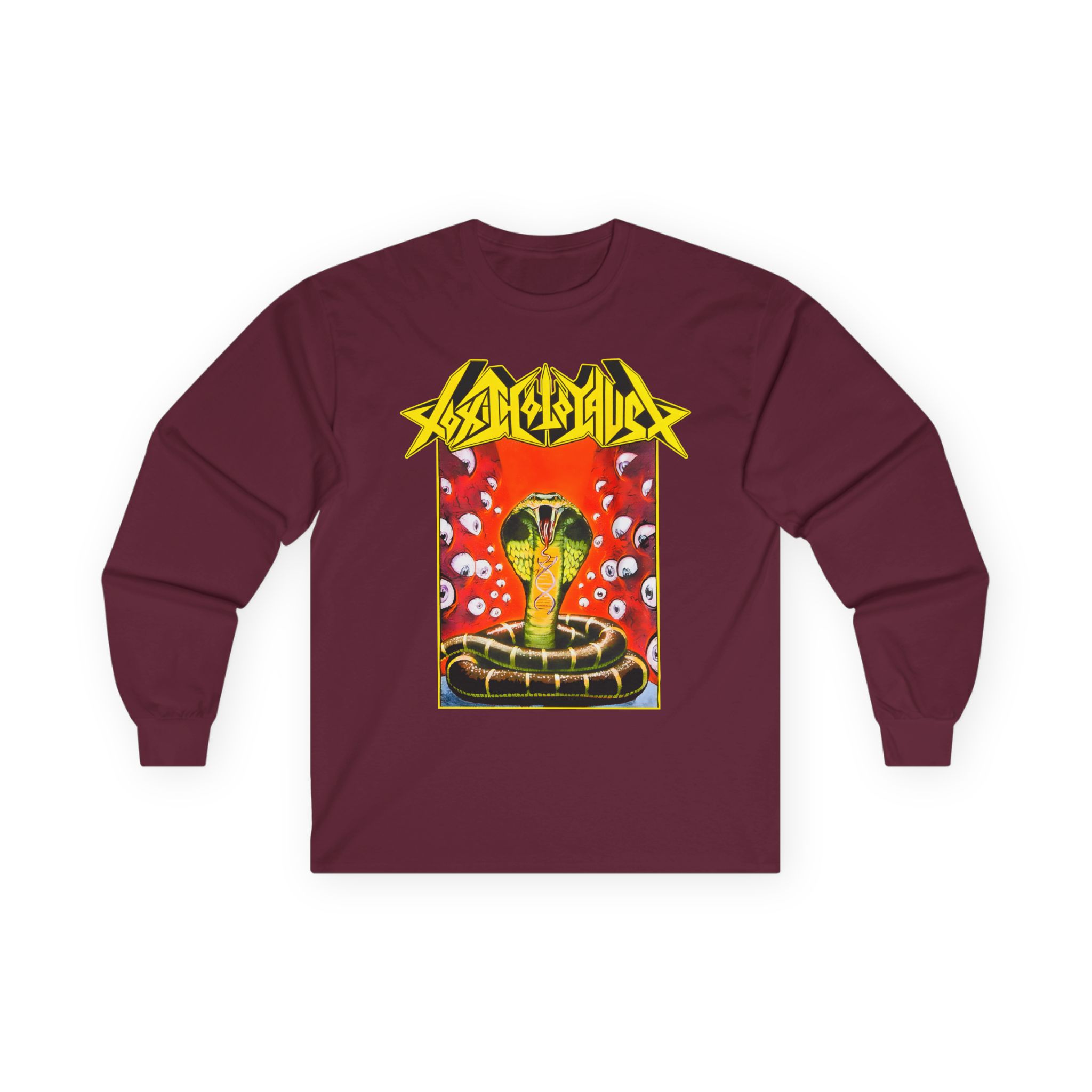 Toxic Holocaust Chemistry of Consciousness Album Art Unisex Ultra Cotton Long Sleeve Tee