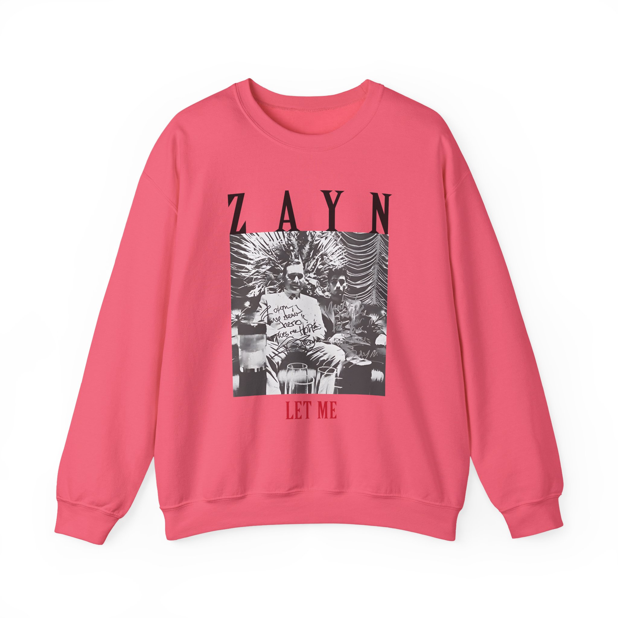 Zayn Malik Let Me Unisex Heavy Blendâ„¢ Crewneck Sweatshirt