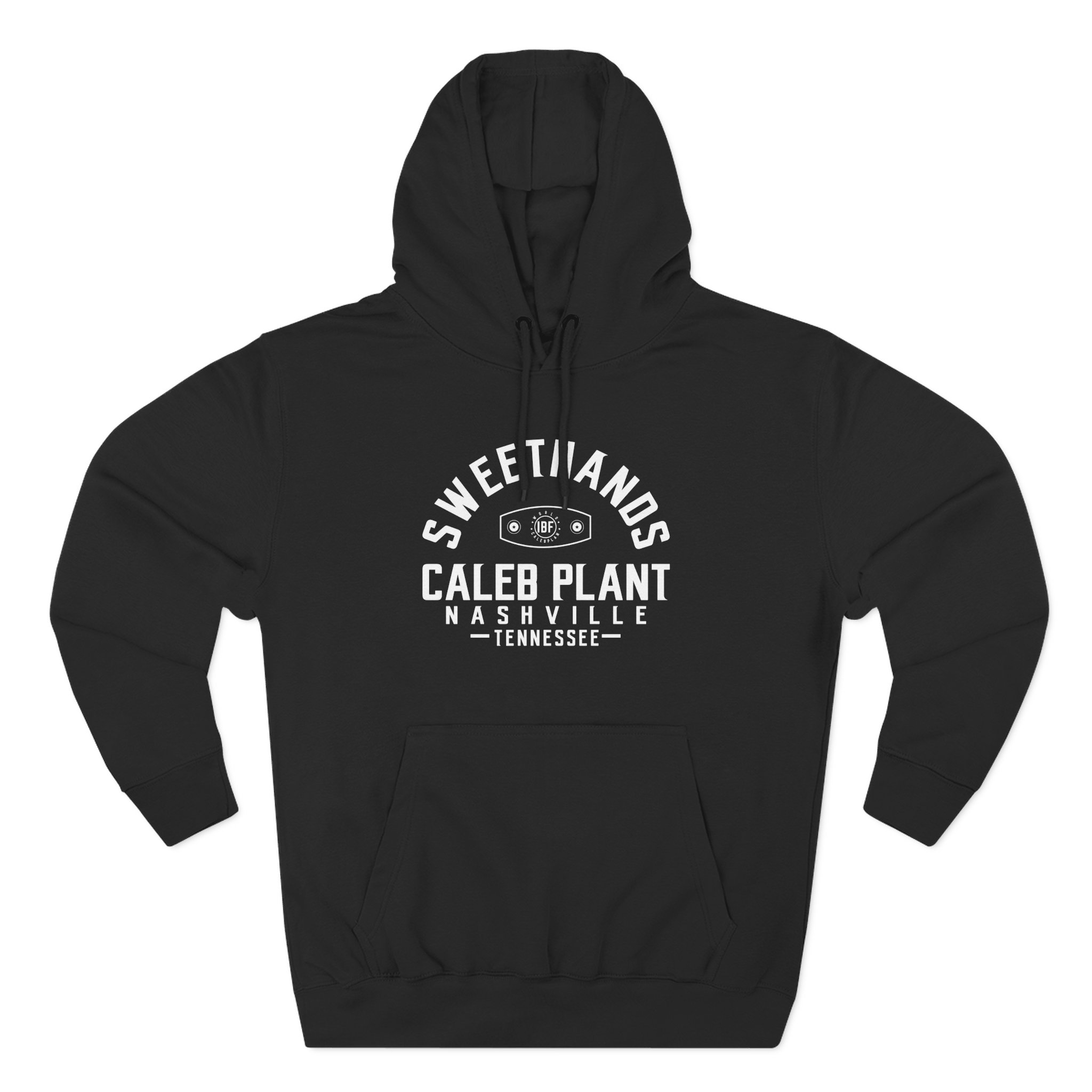 Caleb Plant Sweethands and the New Ibf Championship Three-Panel Fleece Hoodie