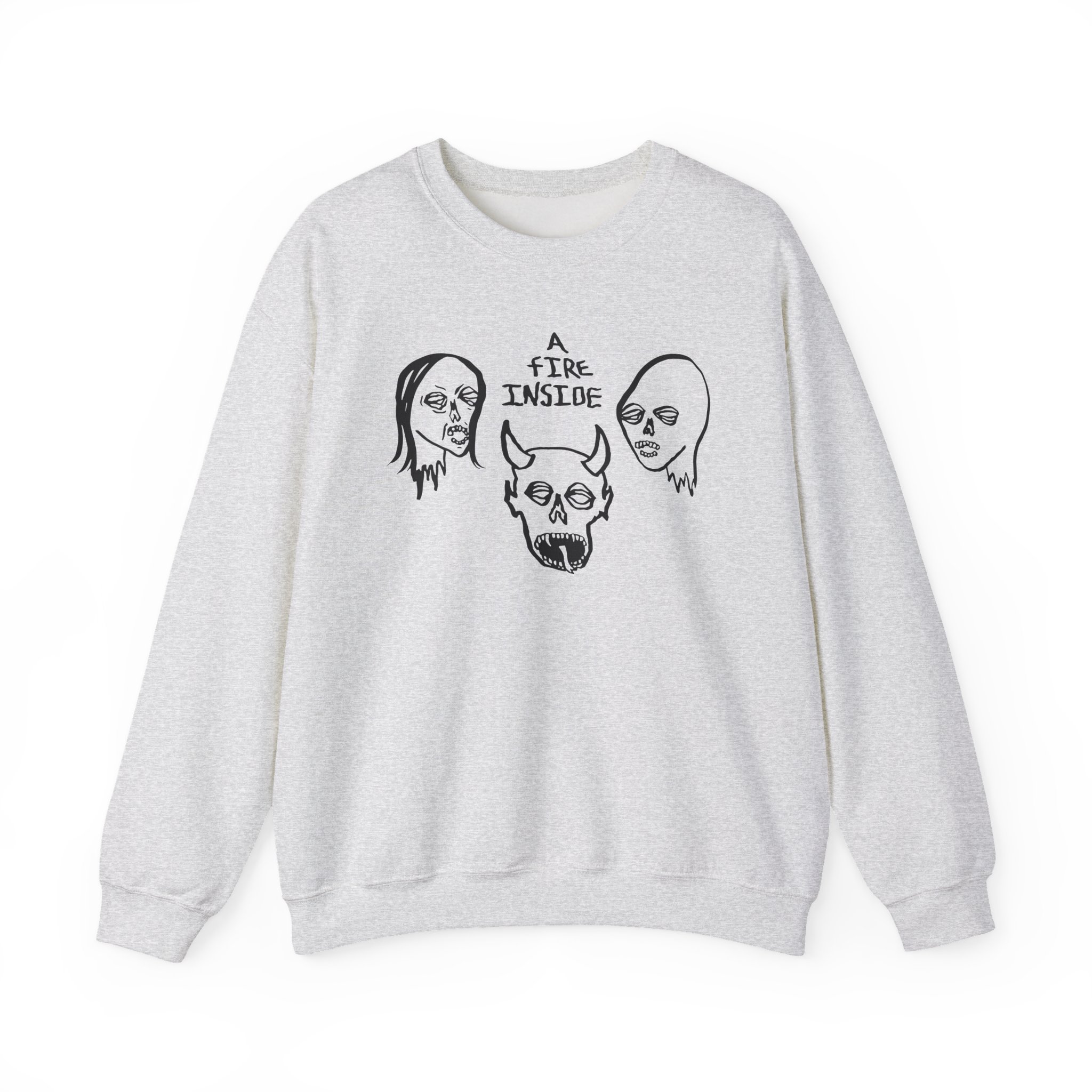 Afi Faces Unisex Heavy Blendâ„¢ Crewneck Sweatshirt