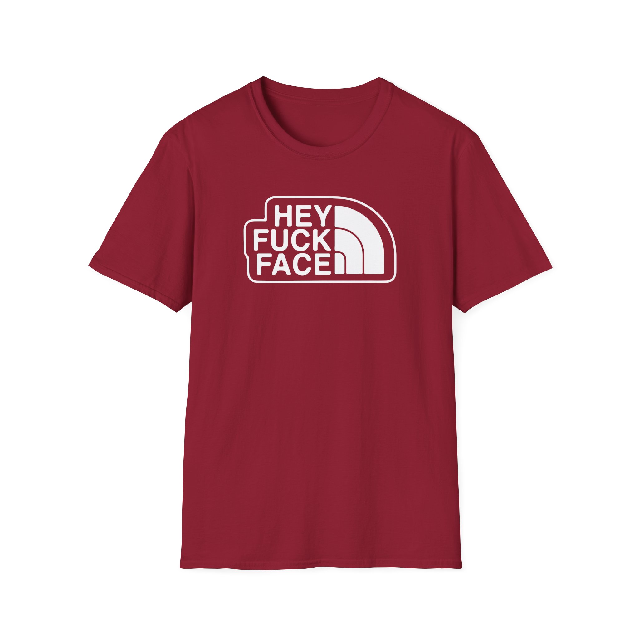 Aba and Preach Hey Fuck Face Unisex Softstyle T-Shirt