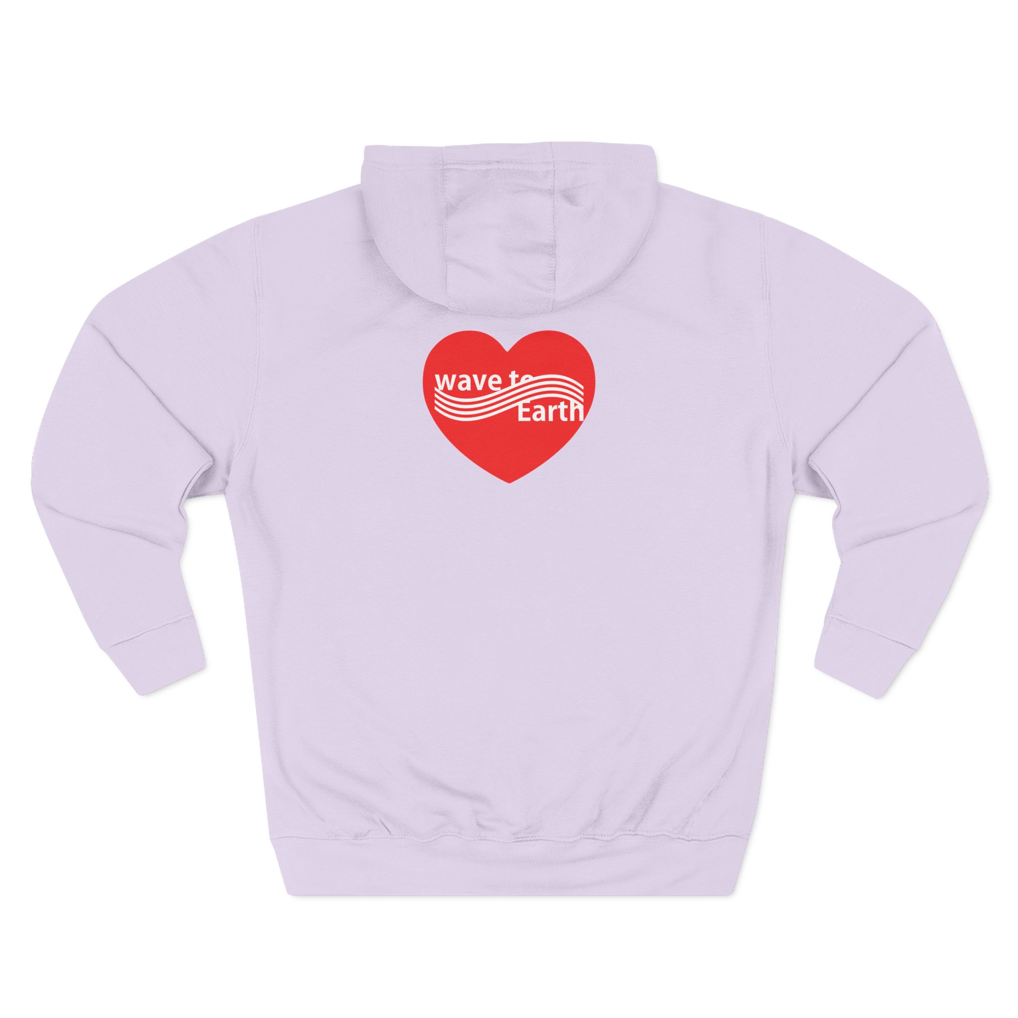 Wave to Earth Three-Panel Fleece Hoodie