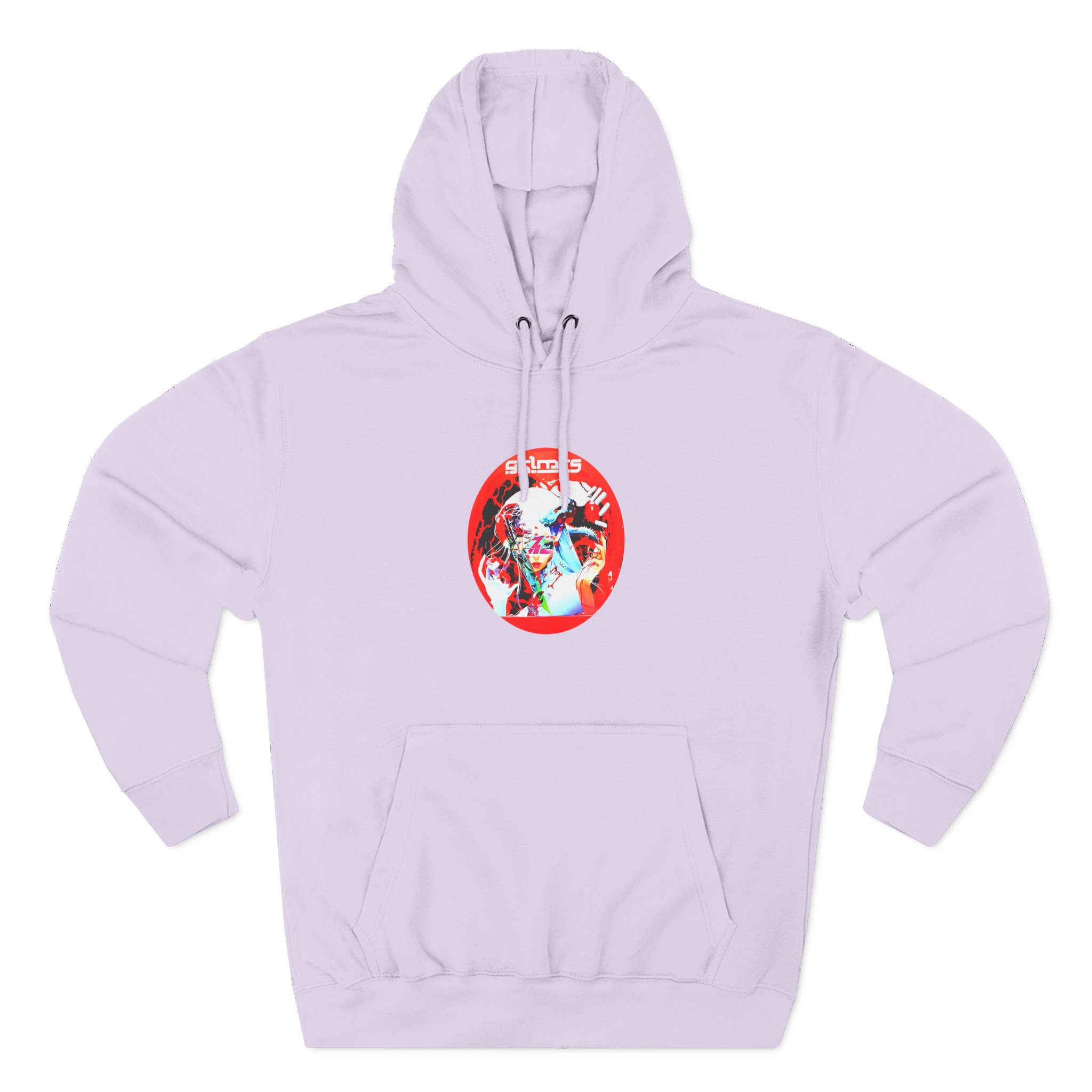 Grimes Three-panel Fleece Hoodie