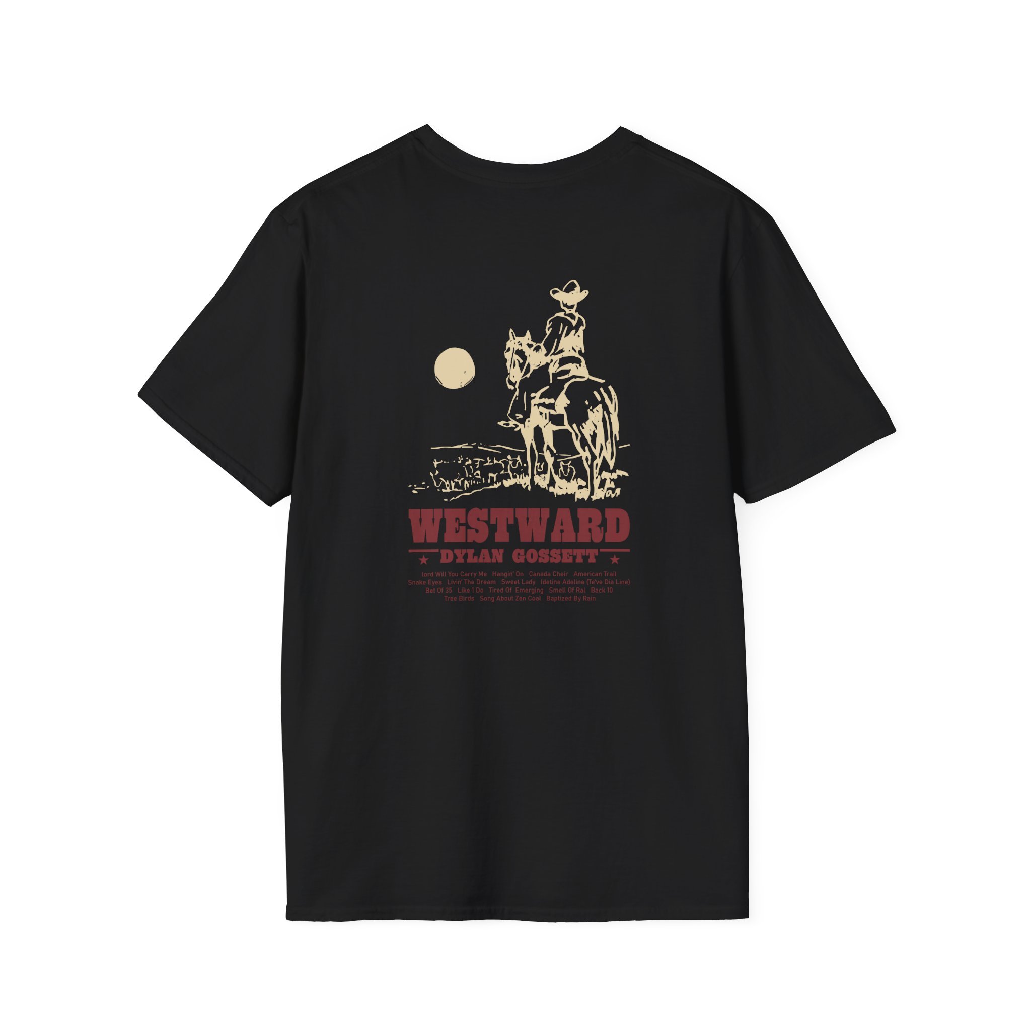 Dylan Gossett Westward Cowboy Unisex Softstyle T-shirt