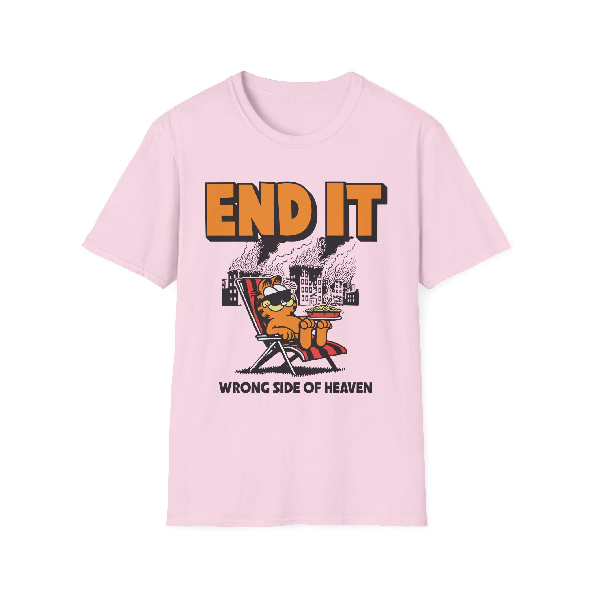 End It Garfield Unisex Softstyle T-Shirt