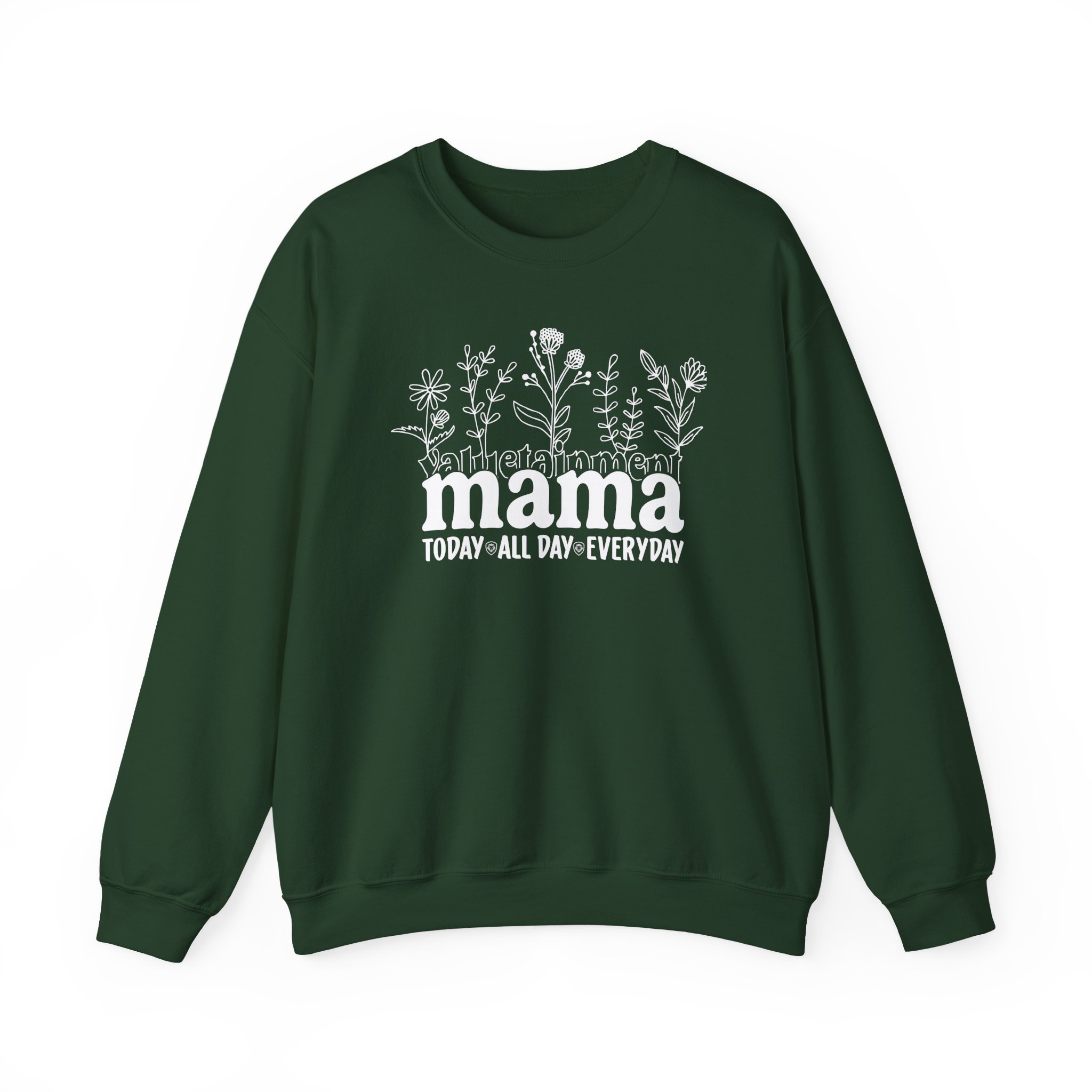 Valuetainment Future Looks Bright Lilac Everyday Vt Mama Unisex Heavy Blendâ„¢ Crewneck Sweatshirt