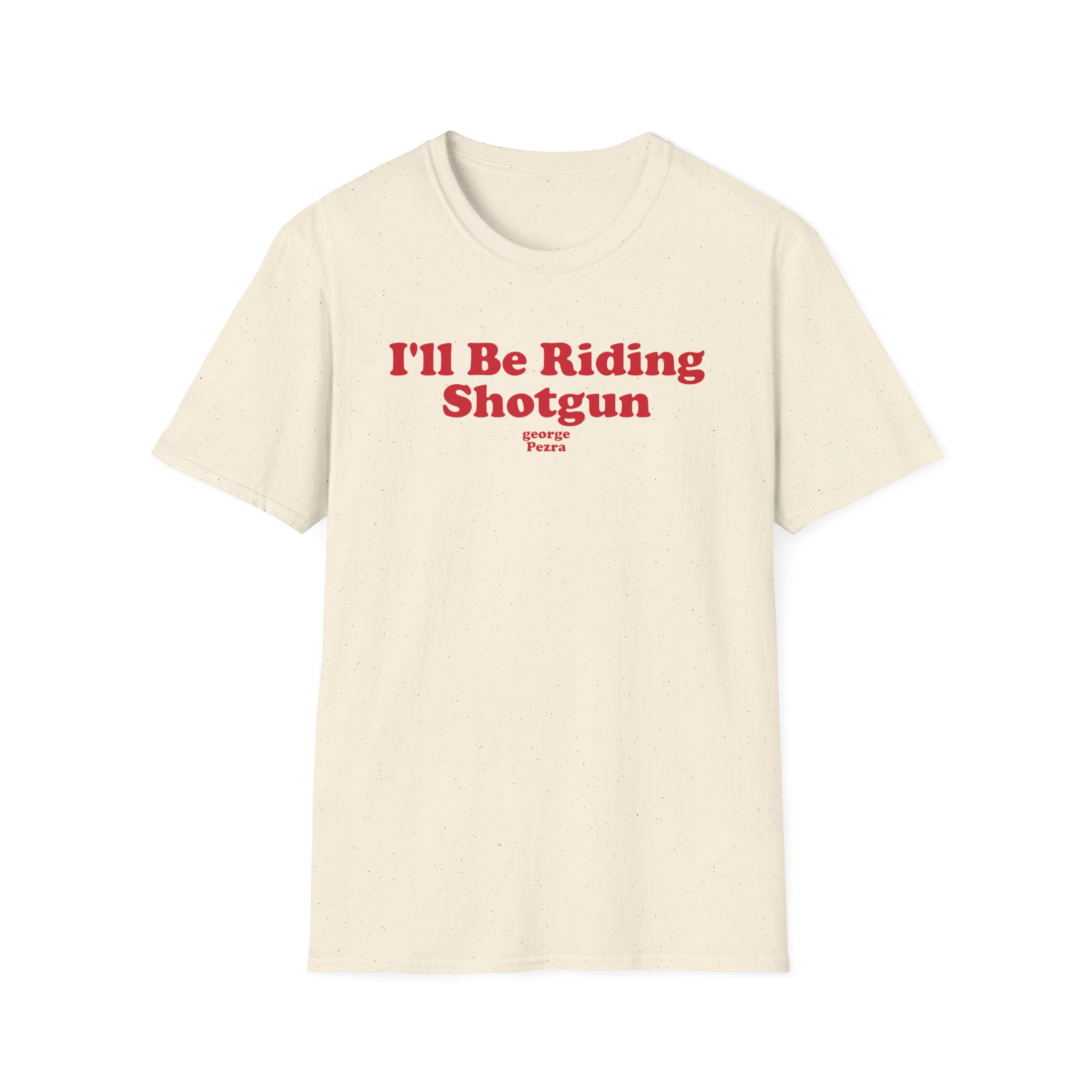 George Ezra I'll Be Riding Shotgun Unisex Softstyle T-Shirt
