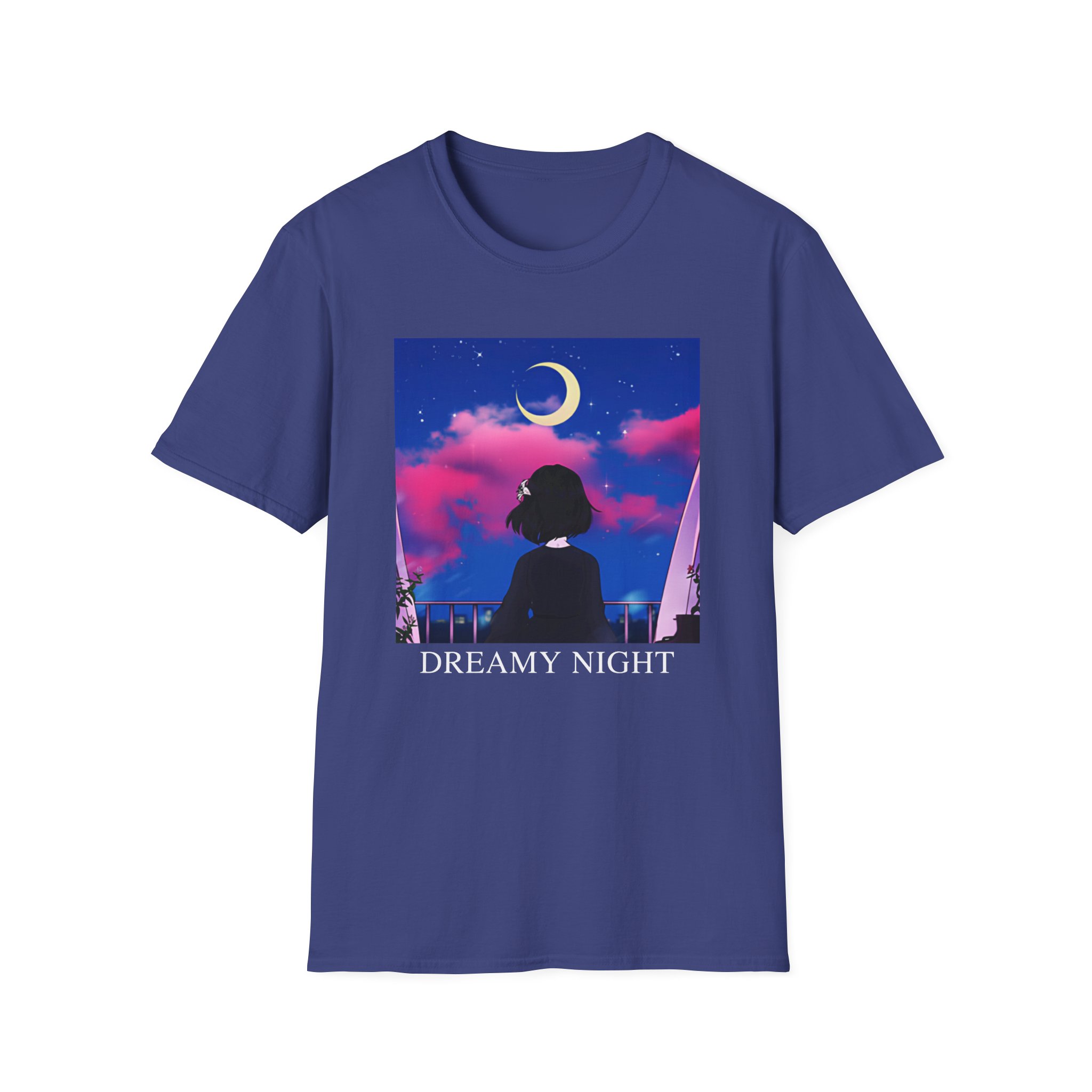 Lilypichu Dreamy Night Unisex Softstyle T-Shirt