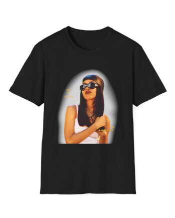 Aaliyah OIAM Portrait Unisex Softstyle T-Shirt